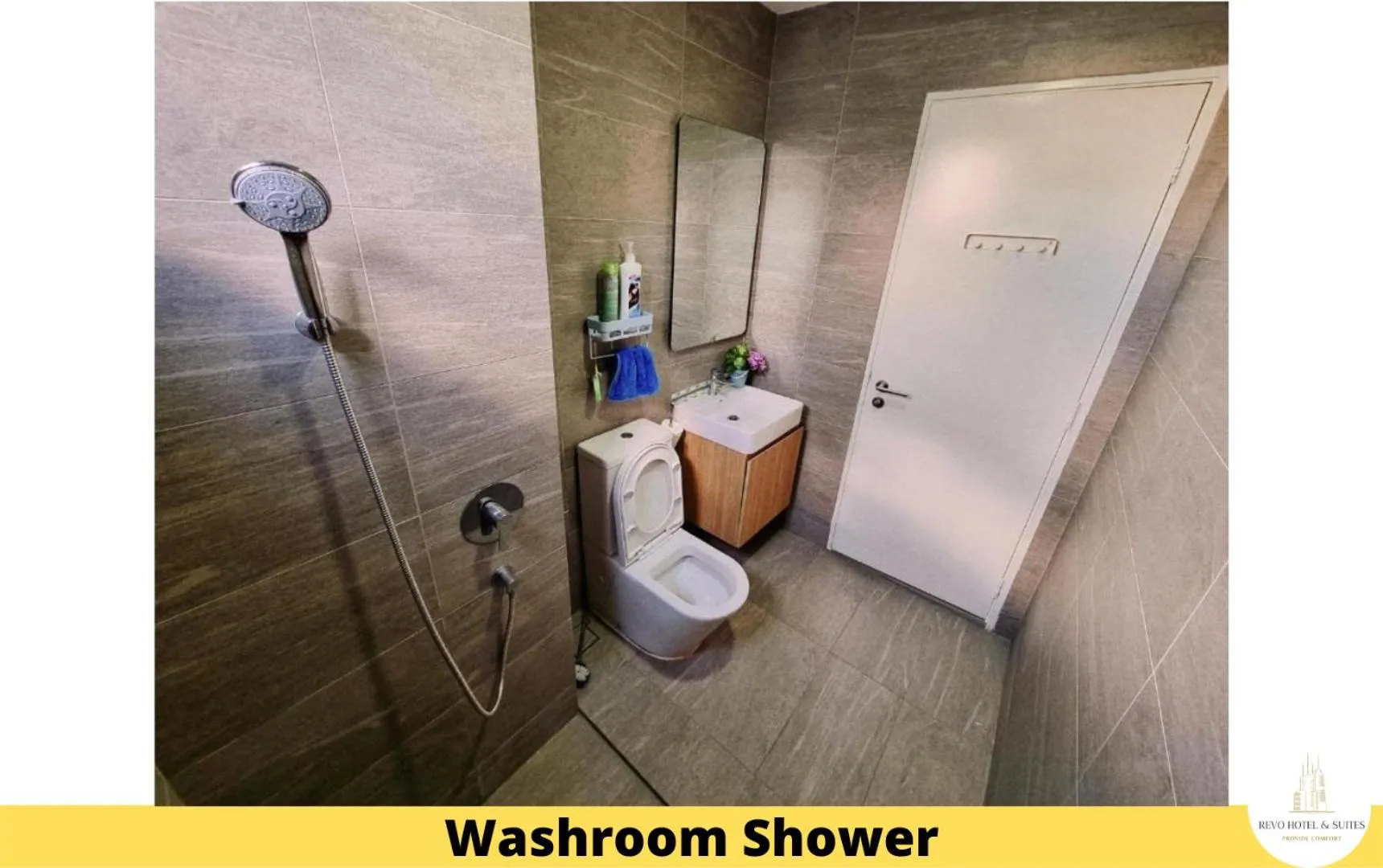 Bathroom in Revo Hotel & Suites Kuala Lumpur Bukit Jalil by The Cynefin