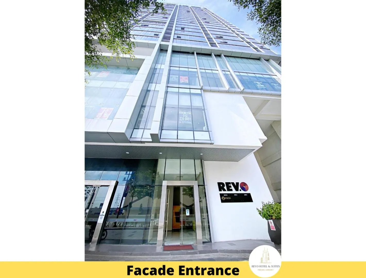 Facade/entrance in Revo Hotel & Suites Kuala Lumpur Bukit Jalil by The Cynefin