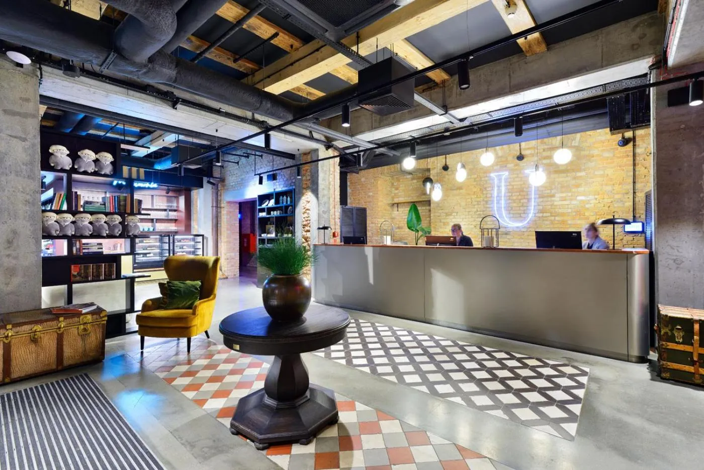 Lobby or reception in ARCHE Dwór Uphagena Gdańsk