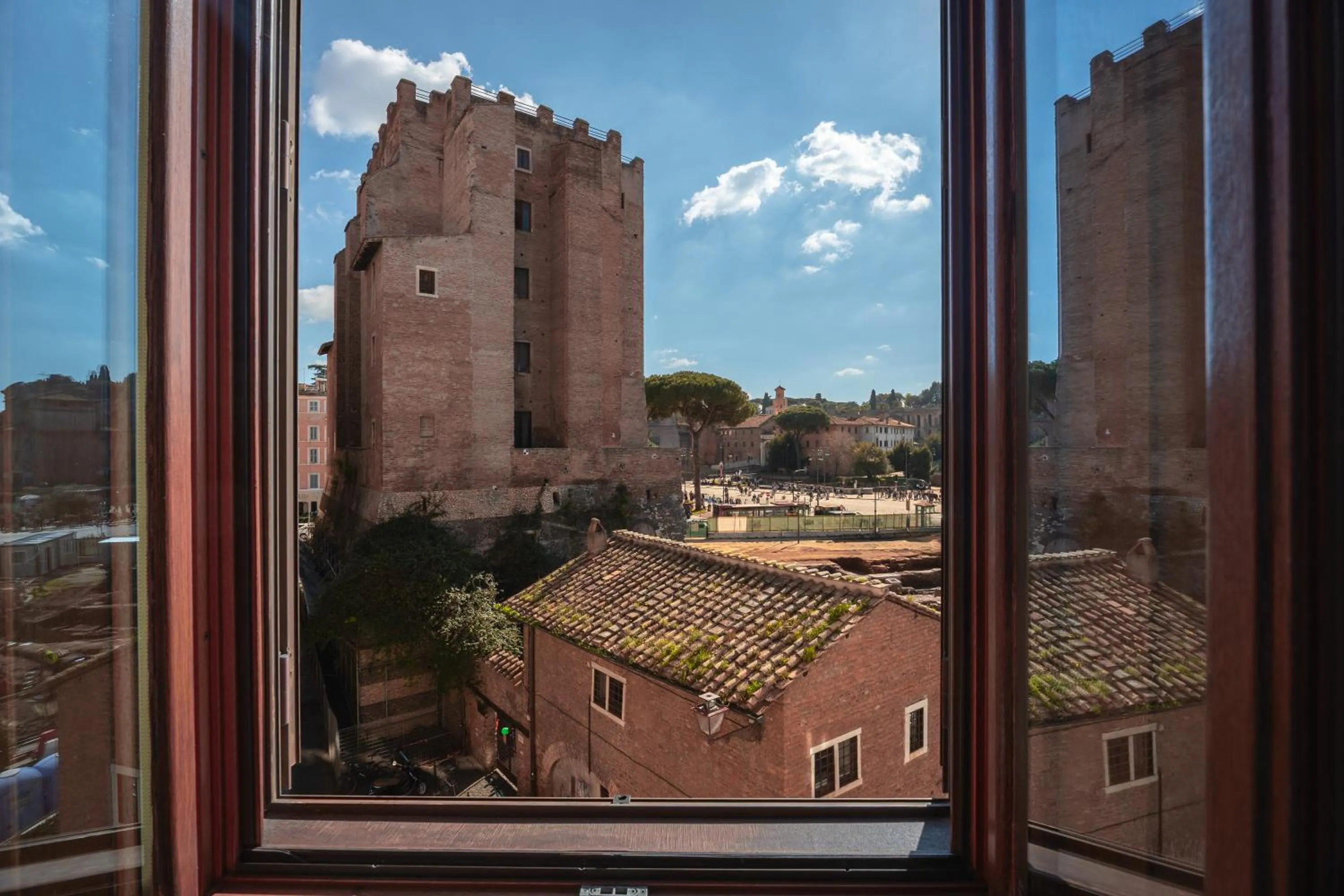 City view in Hotel Forum