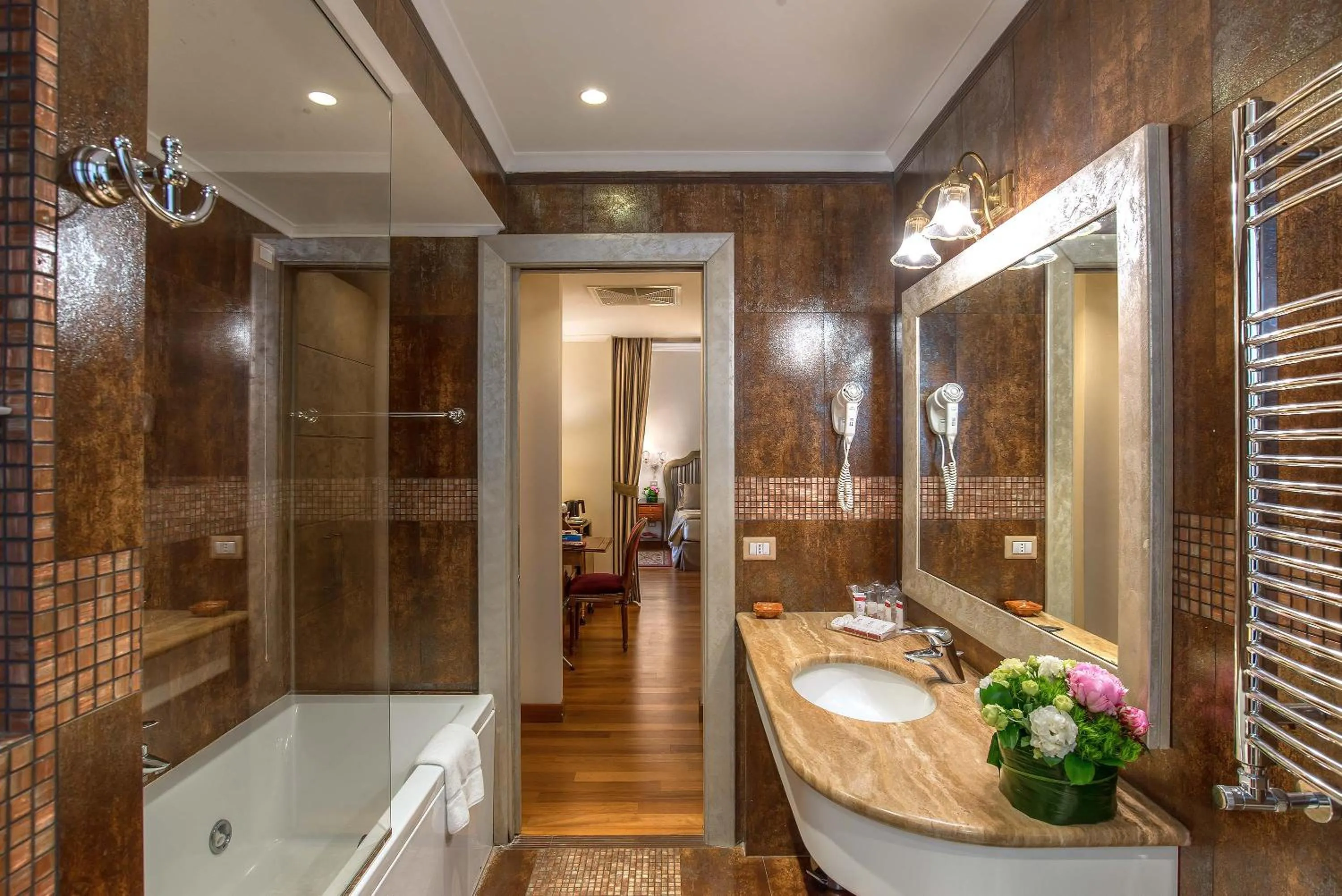 Bathroom in Hotel Forum