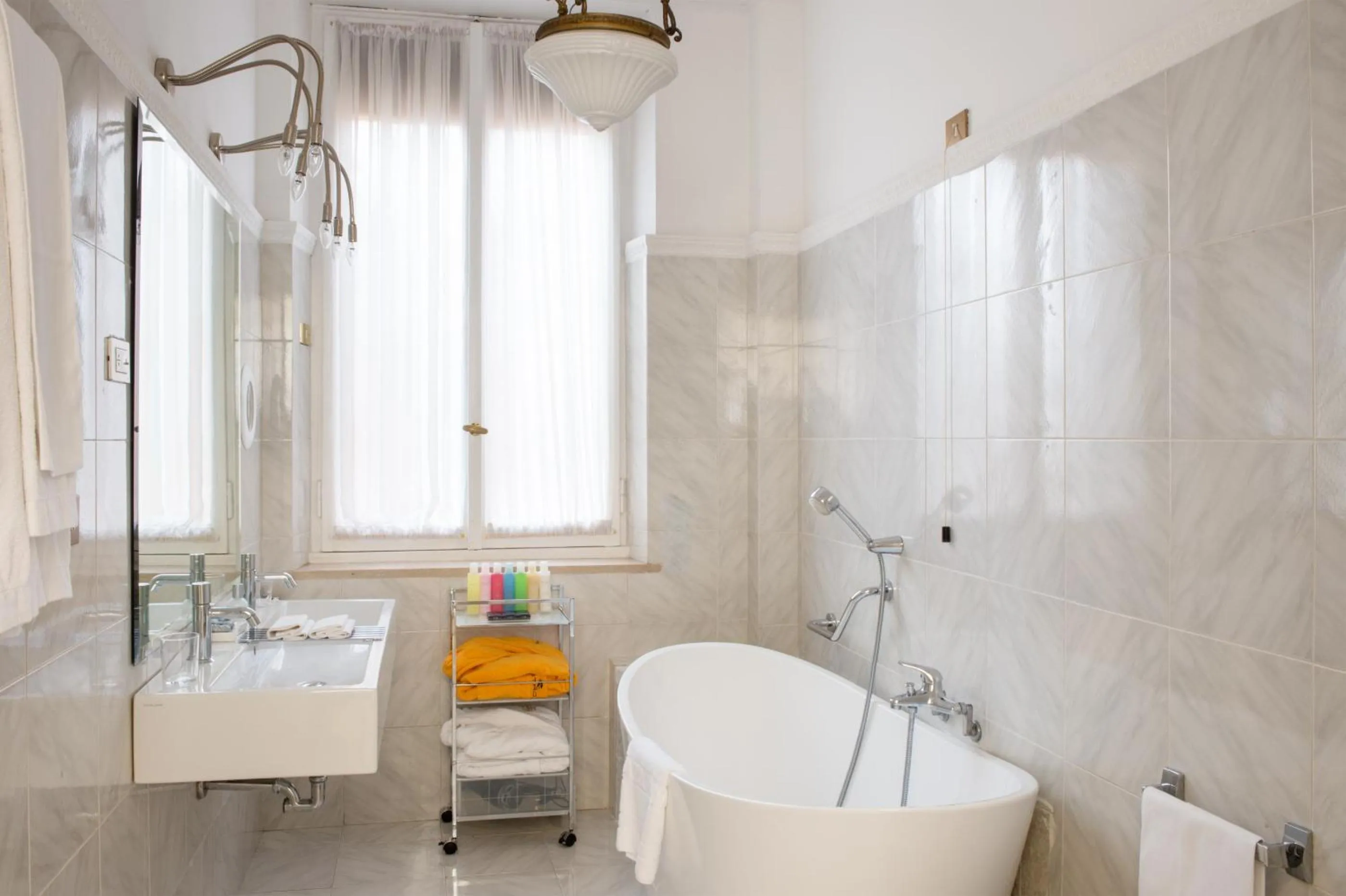 Bathroom in Grand Hotel Plaza