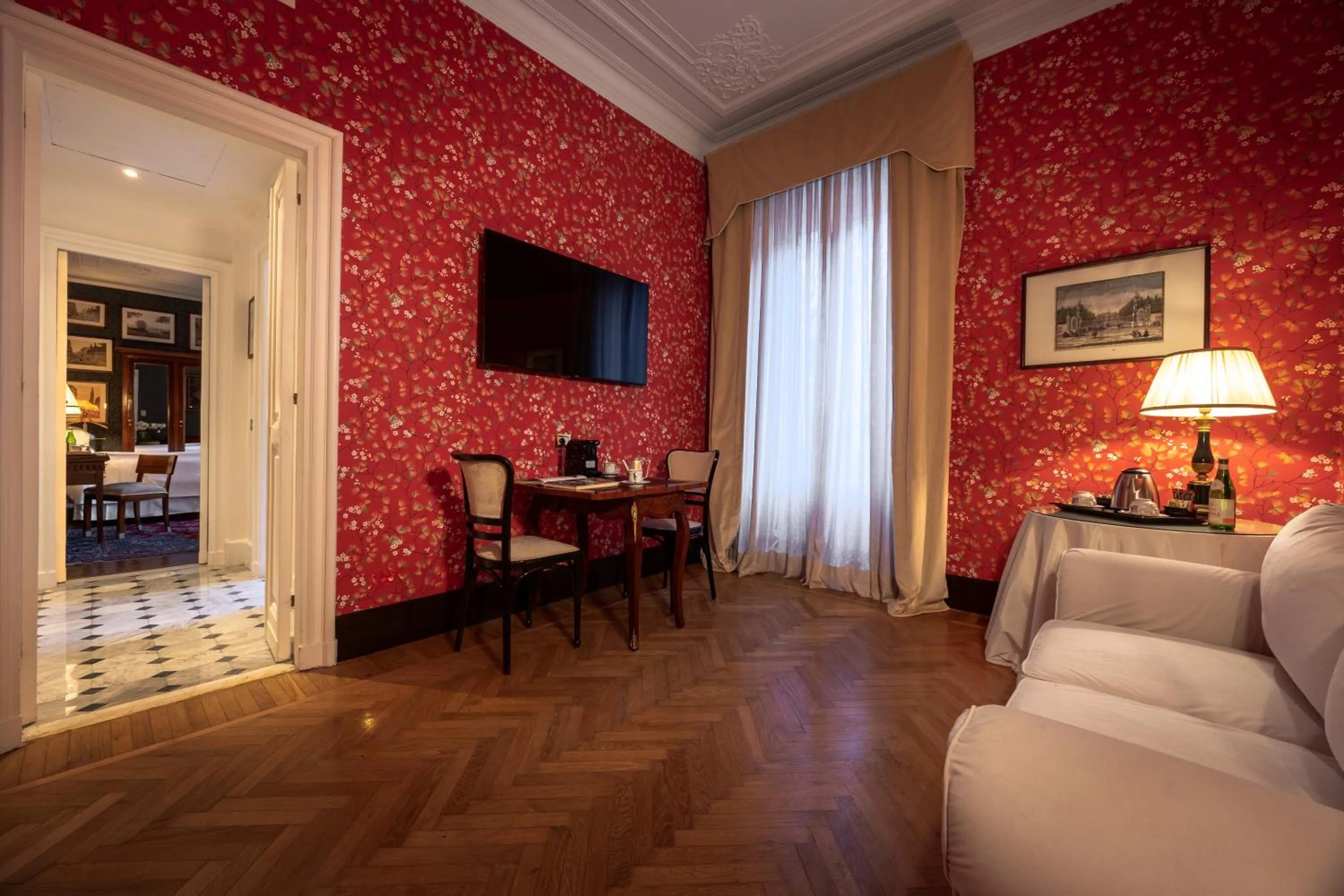 Living room in Grand Hotel Plaza