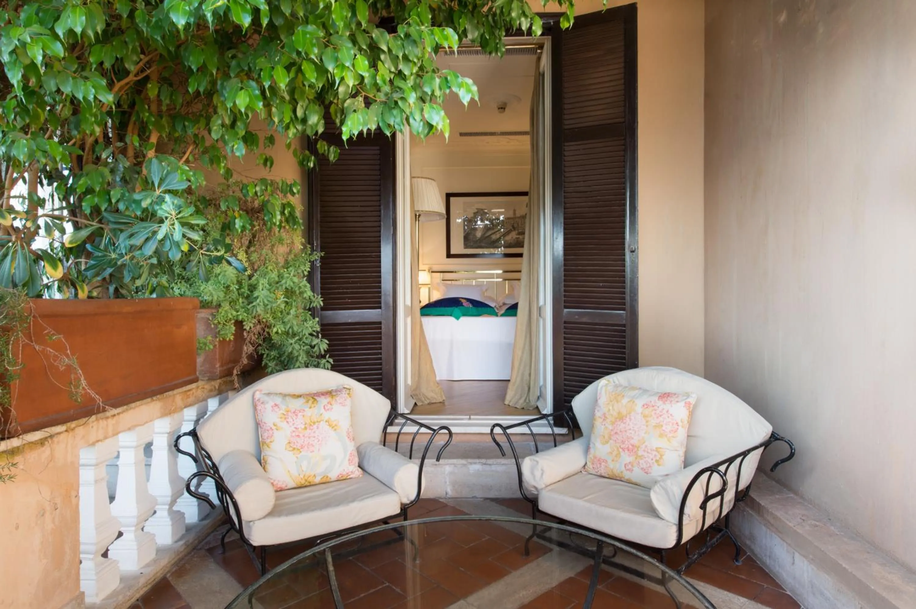 Balcony/Terrace in Grand Hotel Plaza