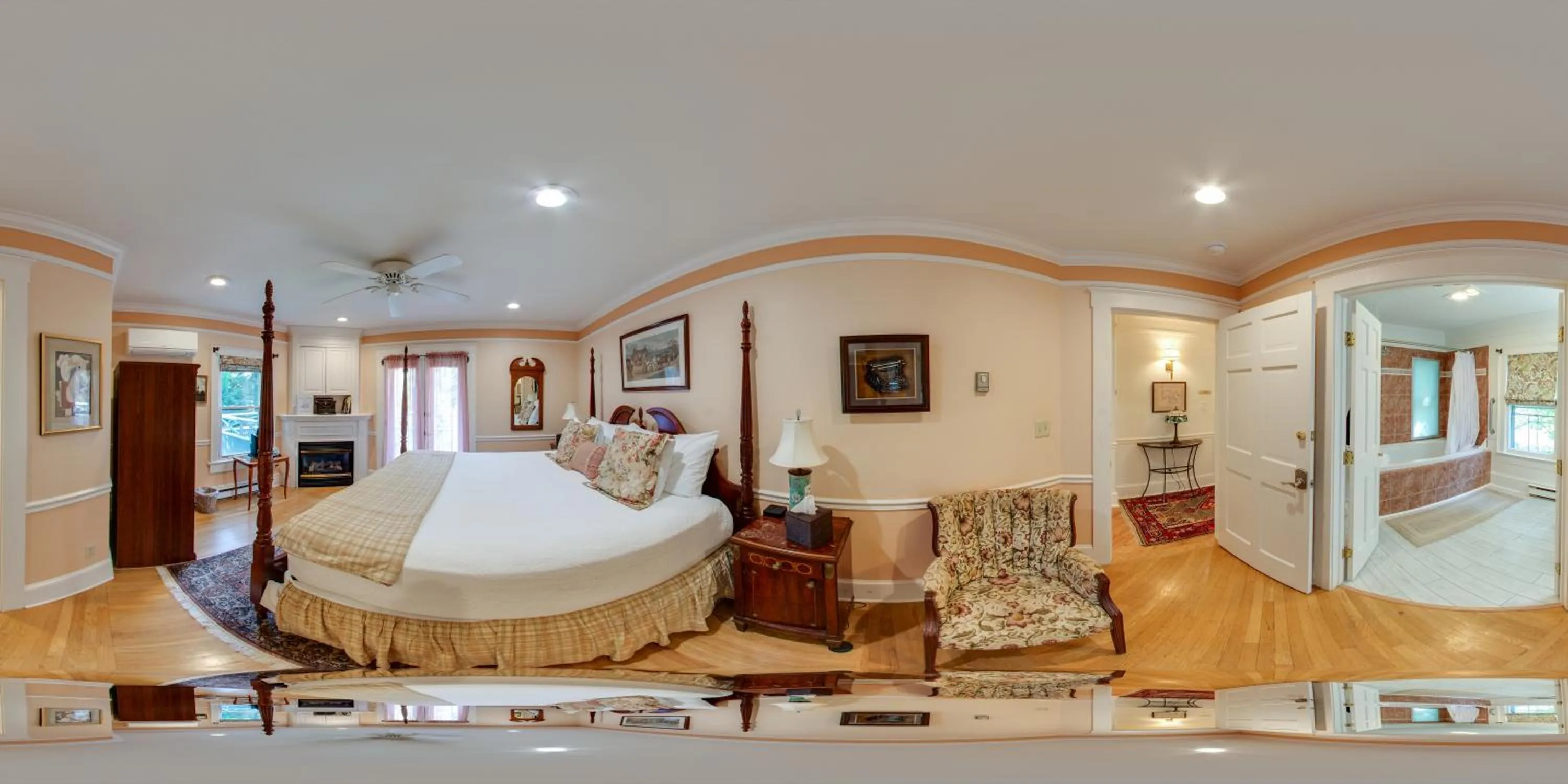 Bed in Benn Conger Inn