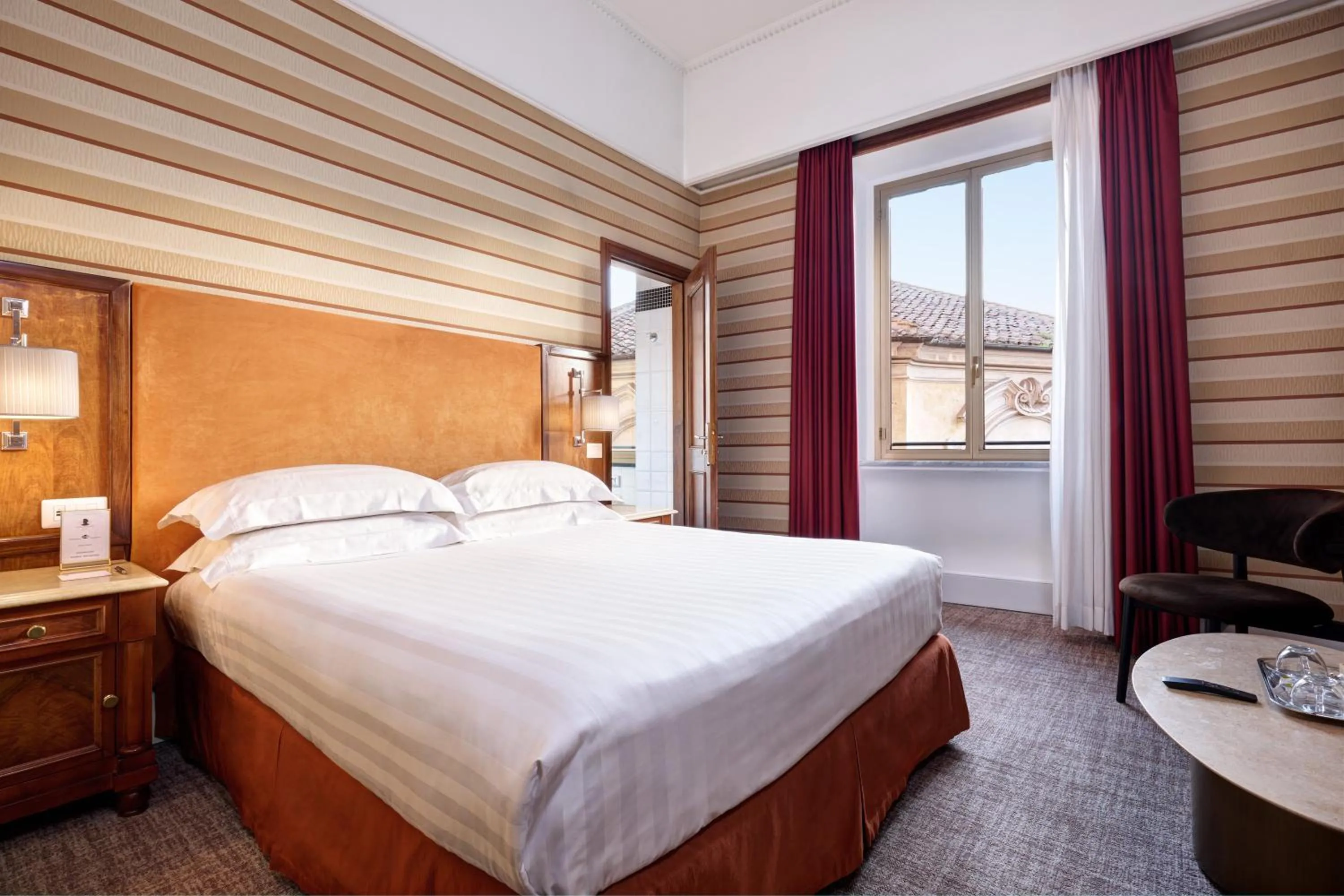 Bed in Hotel Mascagni