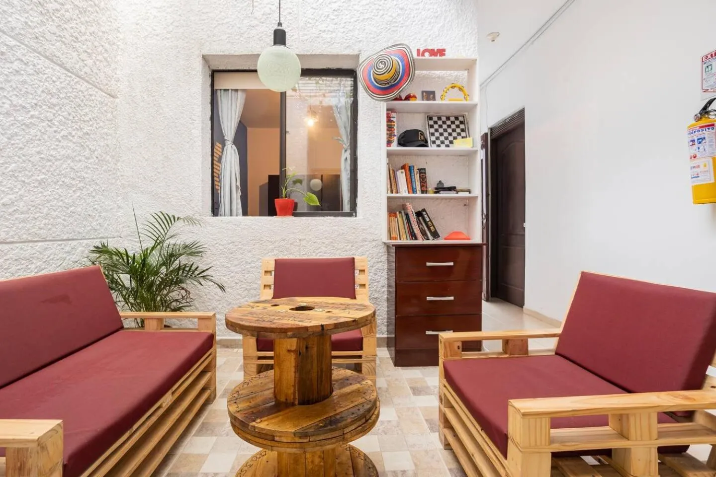 Patio in Casa Clandestina Guest House