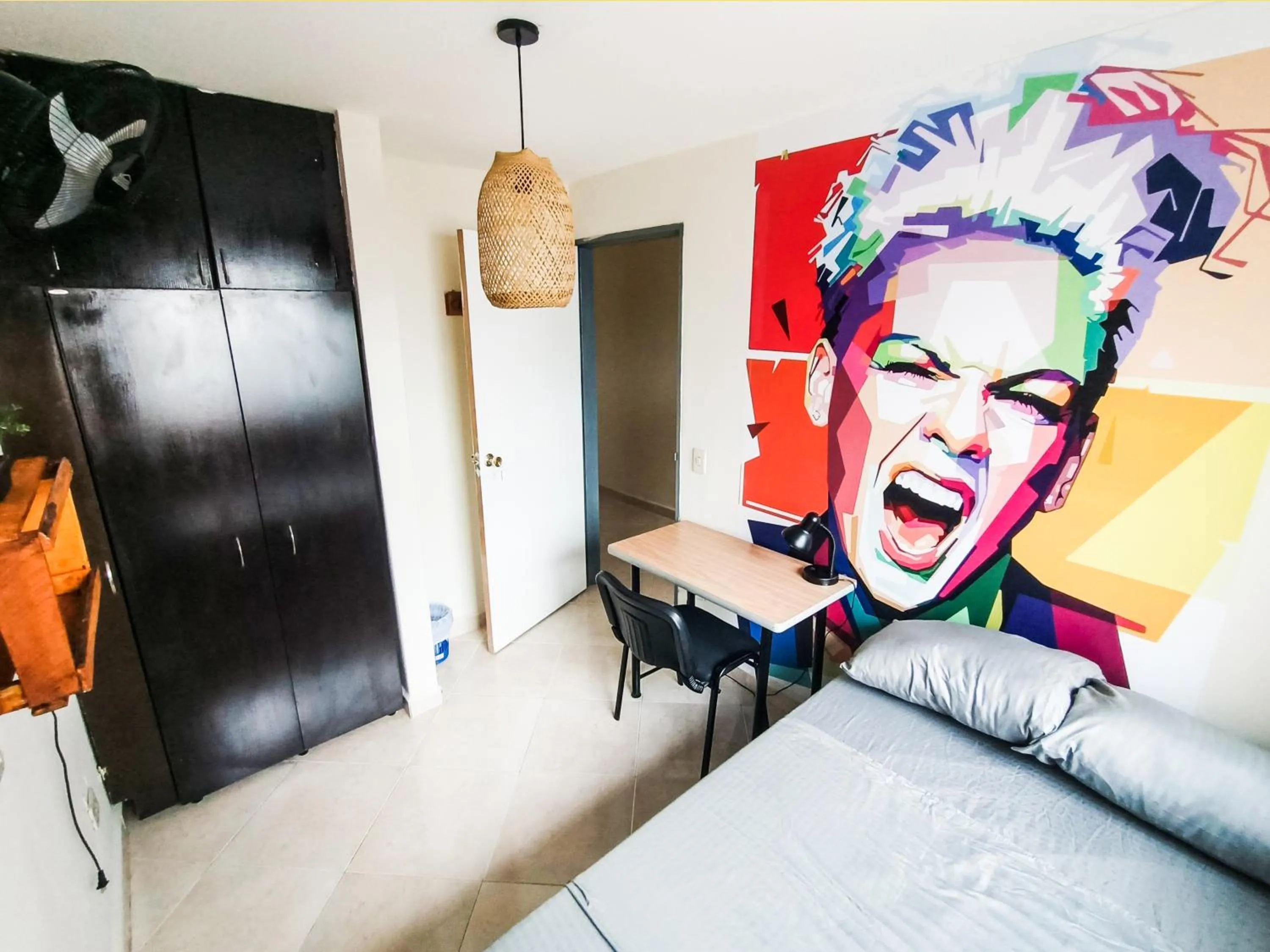 Bedroom, Bed in Casa Clandestina Guest House