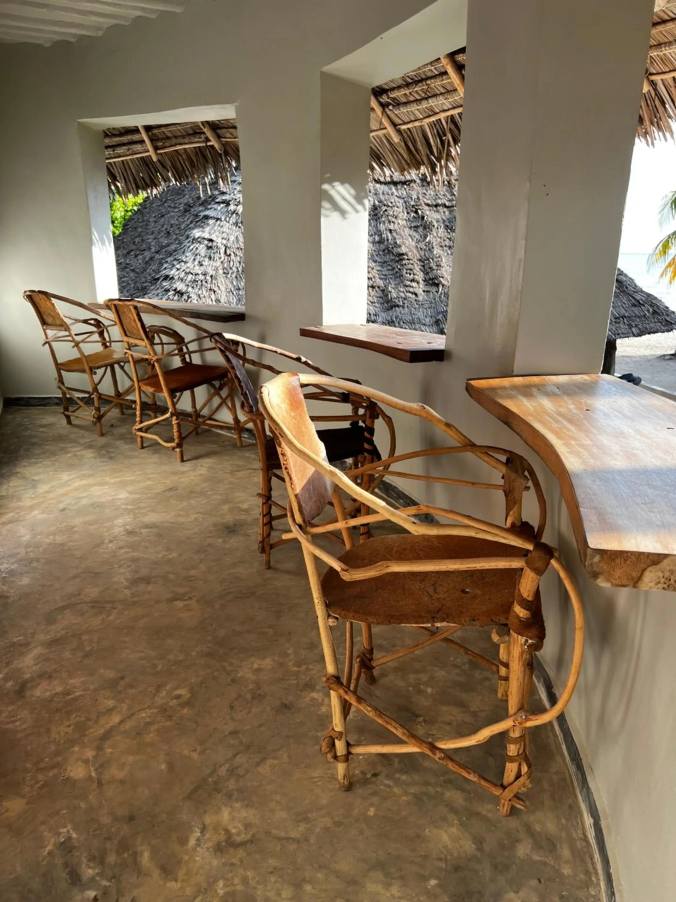 Balcony/Terrace in NDAME Paje Hotel