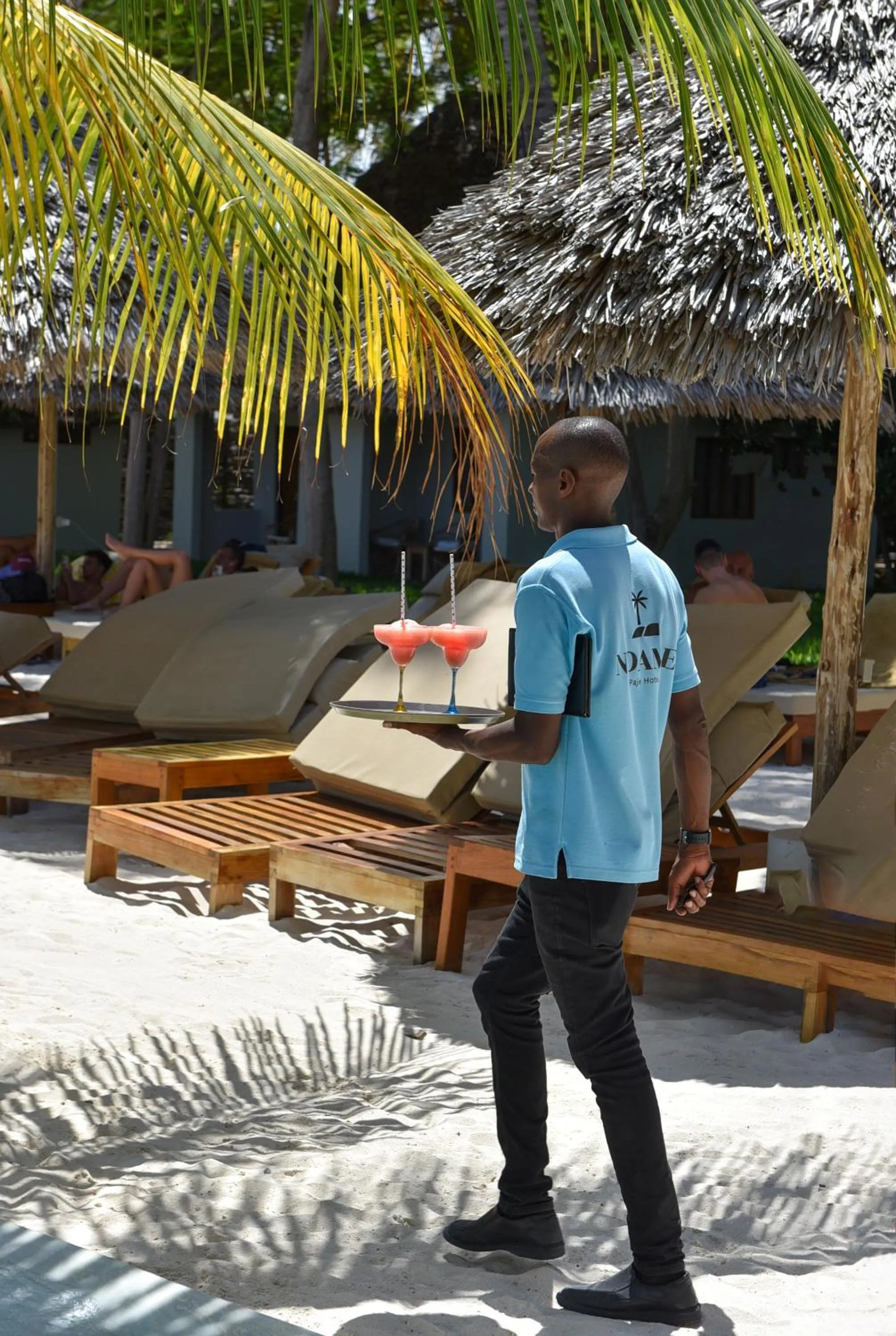 Staff in NDAME Paje Hotel