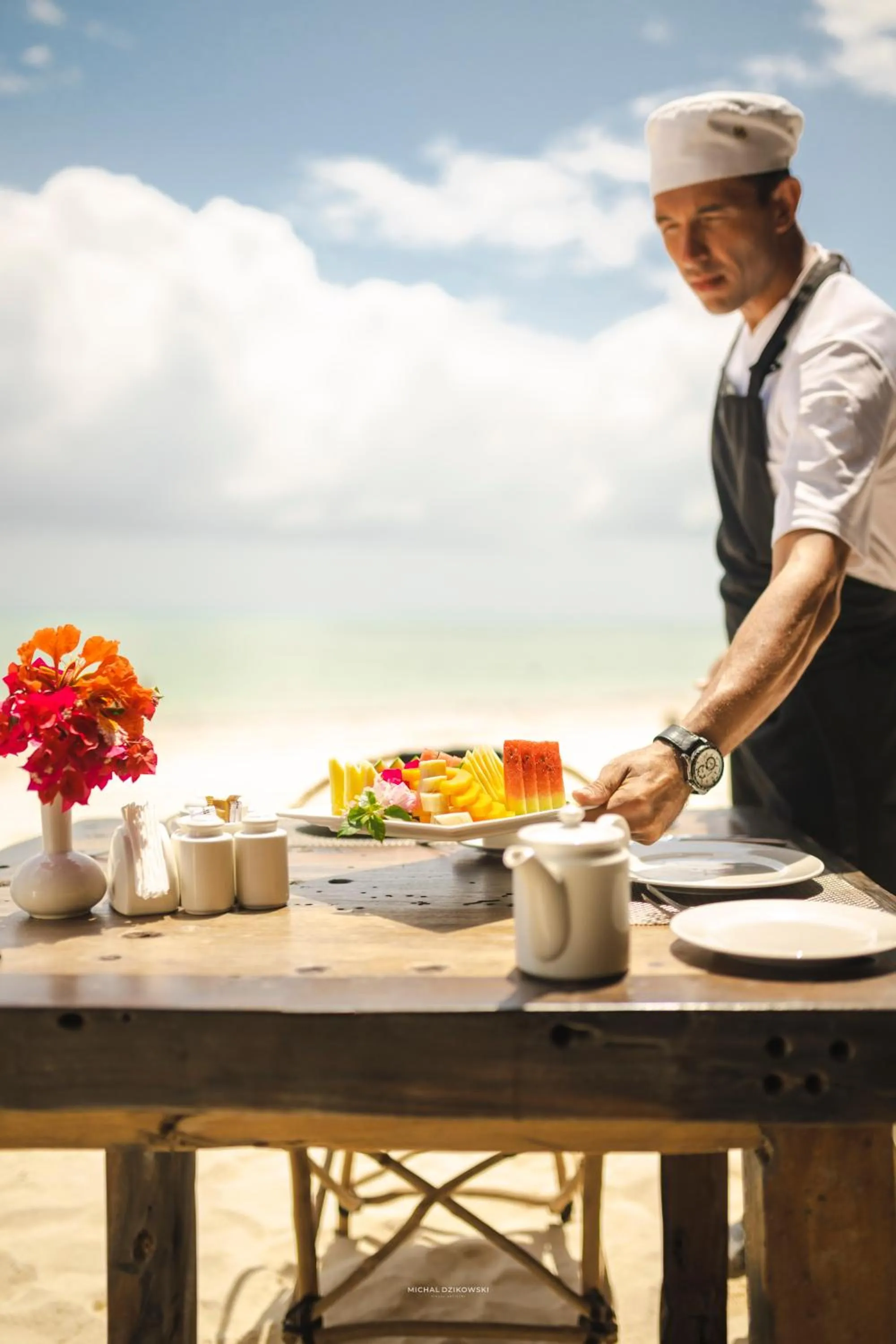 Staff in NDAME Paje Hotel