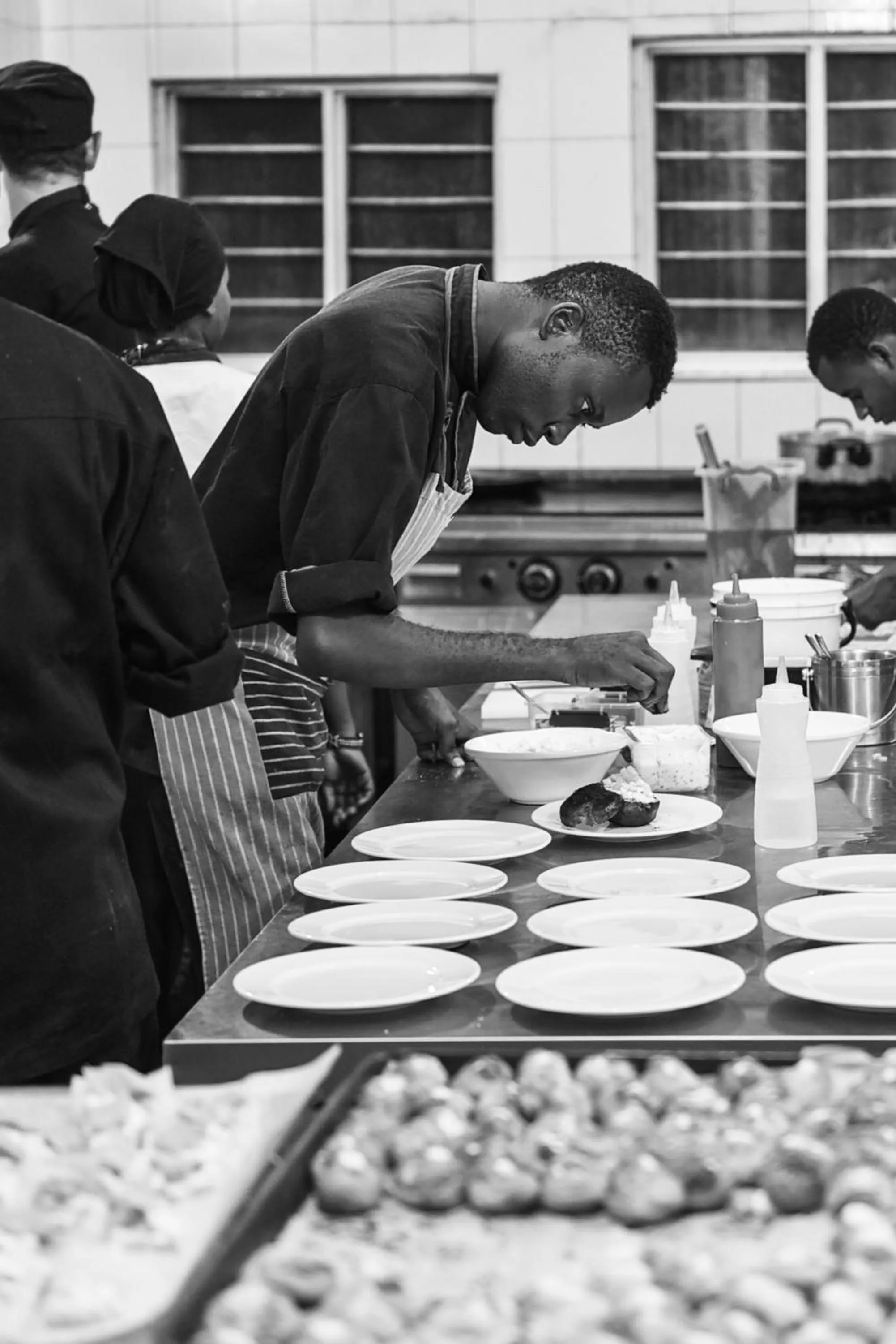 Food in NDAME Paje Hotel