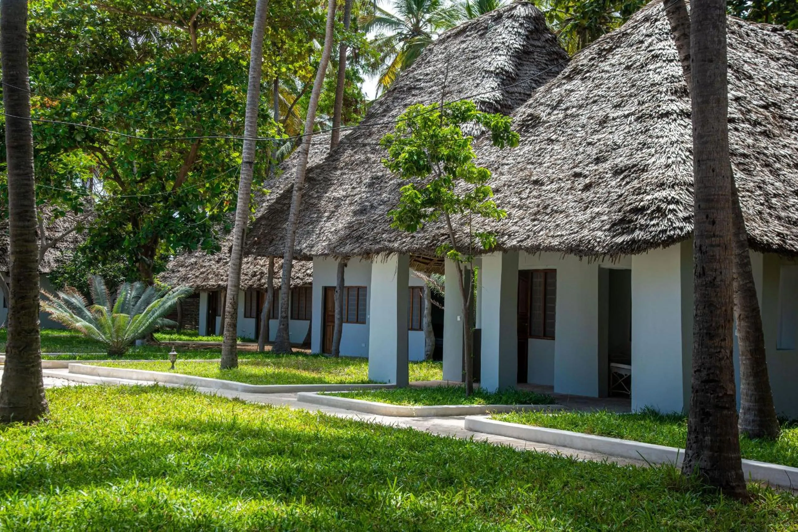 Garden in NDAME Paje Hotel