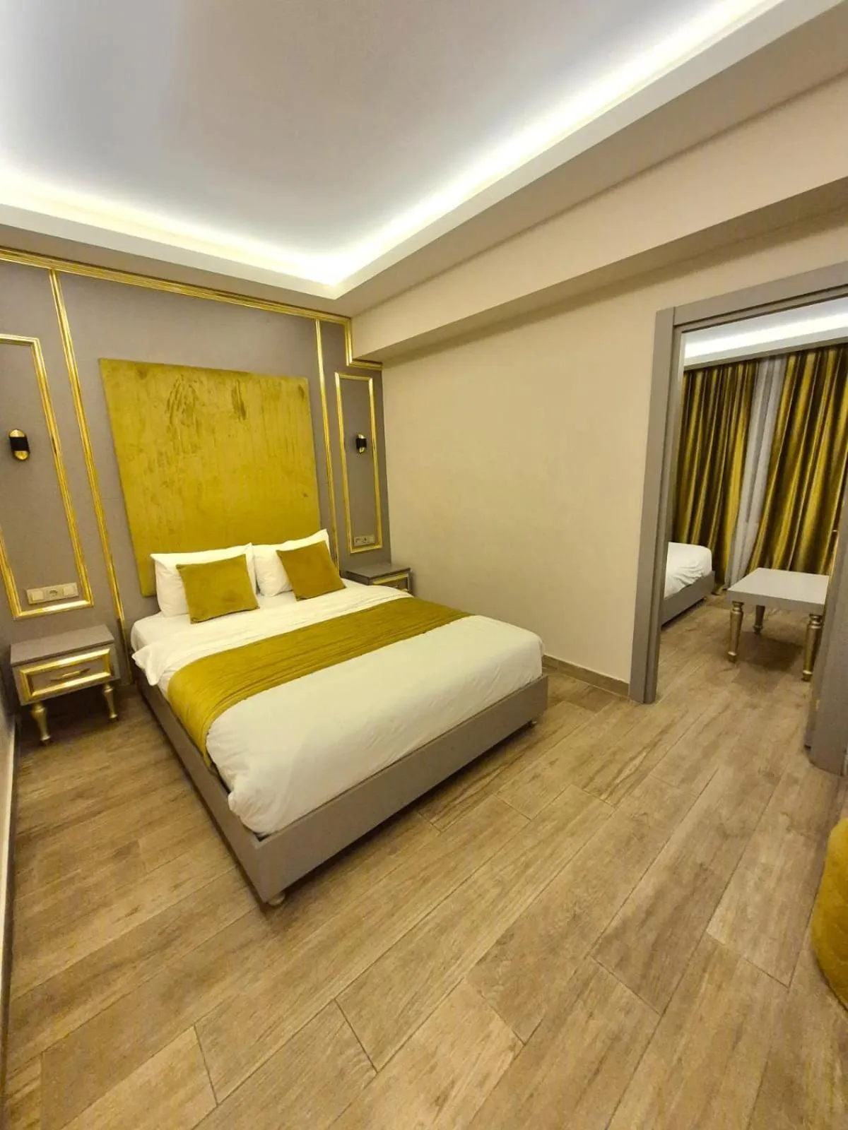 Photo of the whole room, Bed in Taksim La Marino Hotel