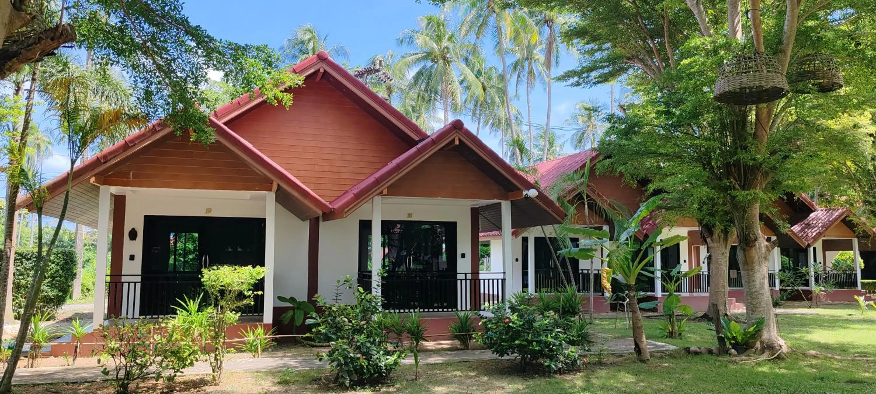 Garden view in Matcha Lanta Resort