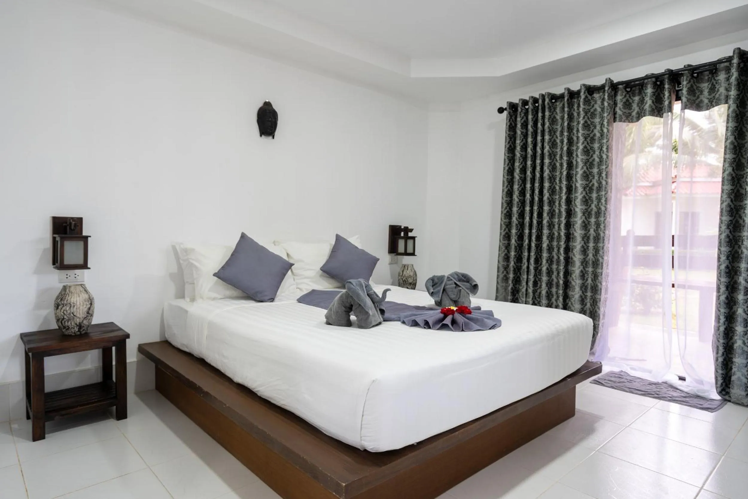Bed in Matcha Lanta Resort