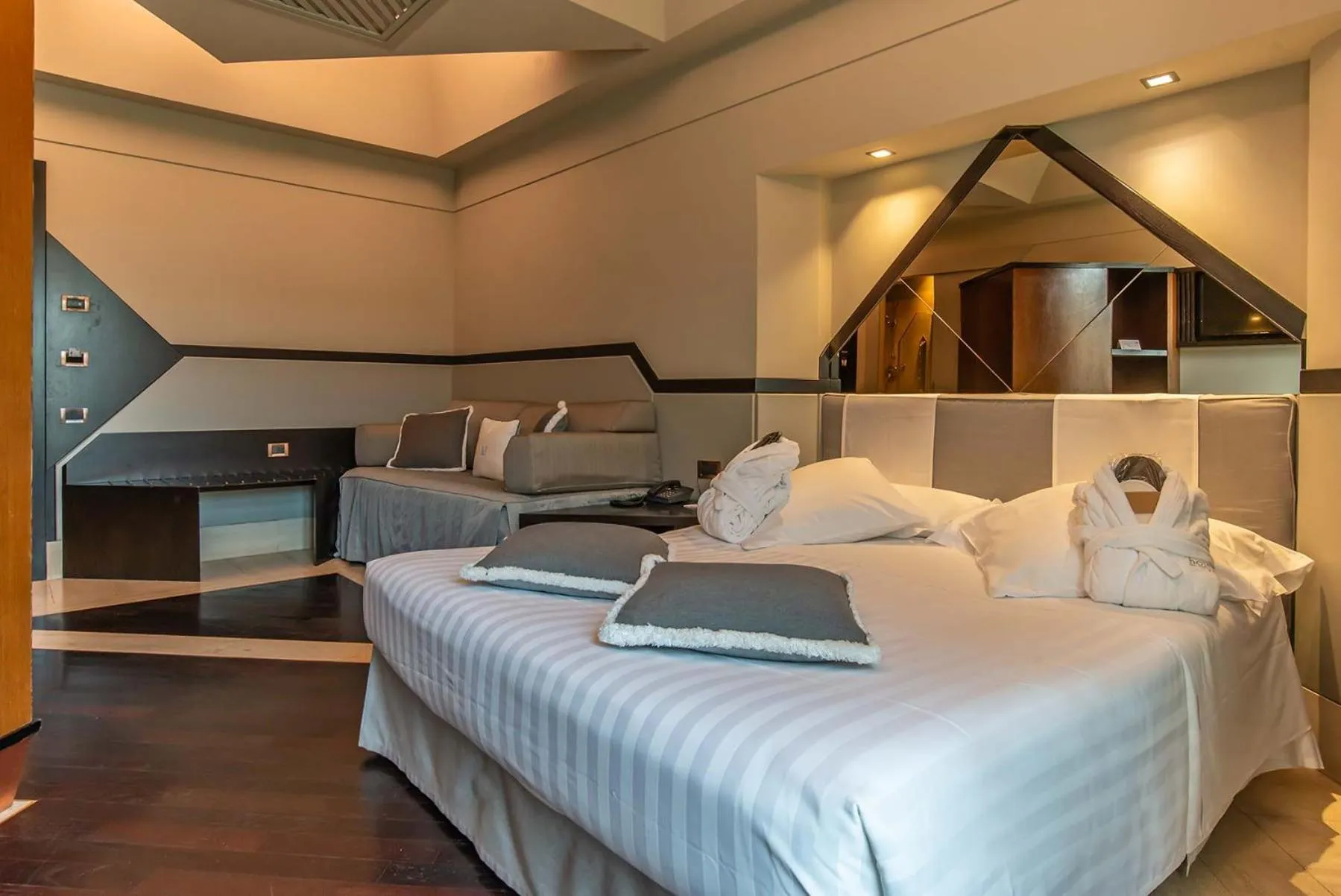 Photo of the whole room, Bed in Hotel Isa