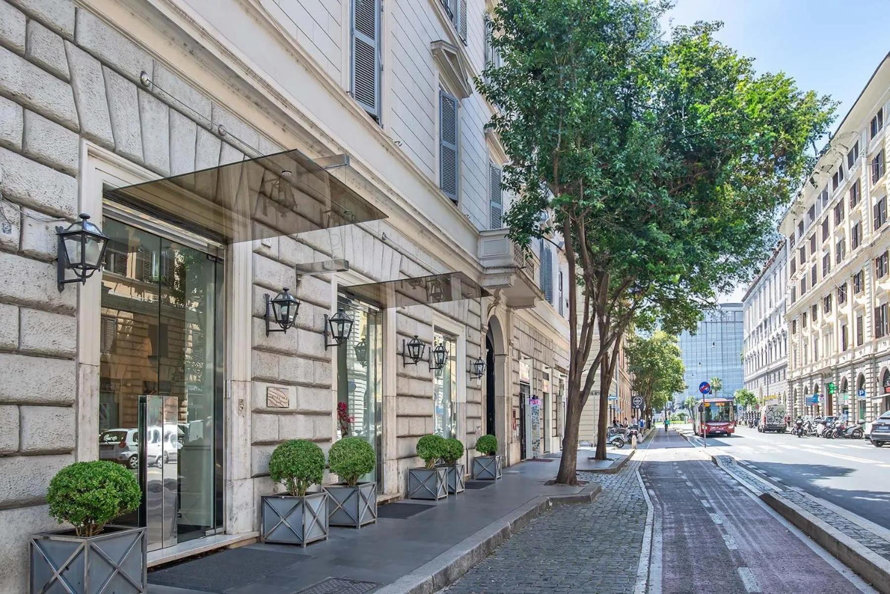 Property building in Hotel Isa