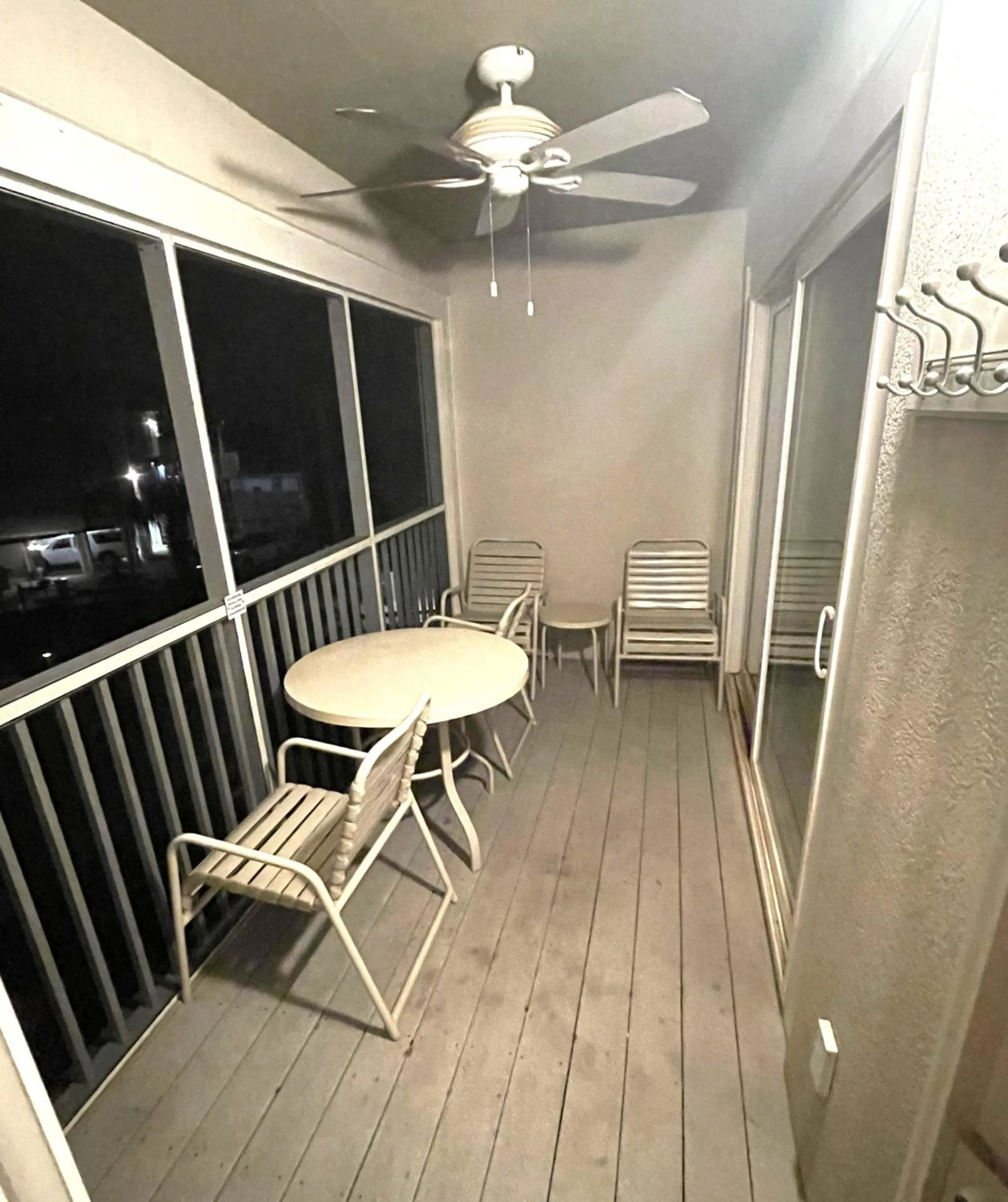 Patio in Soundside Holiday Beach Resort