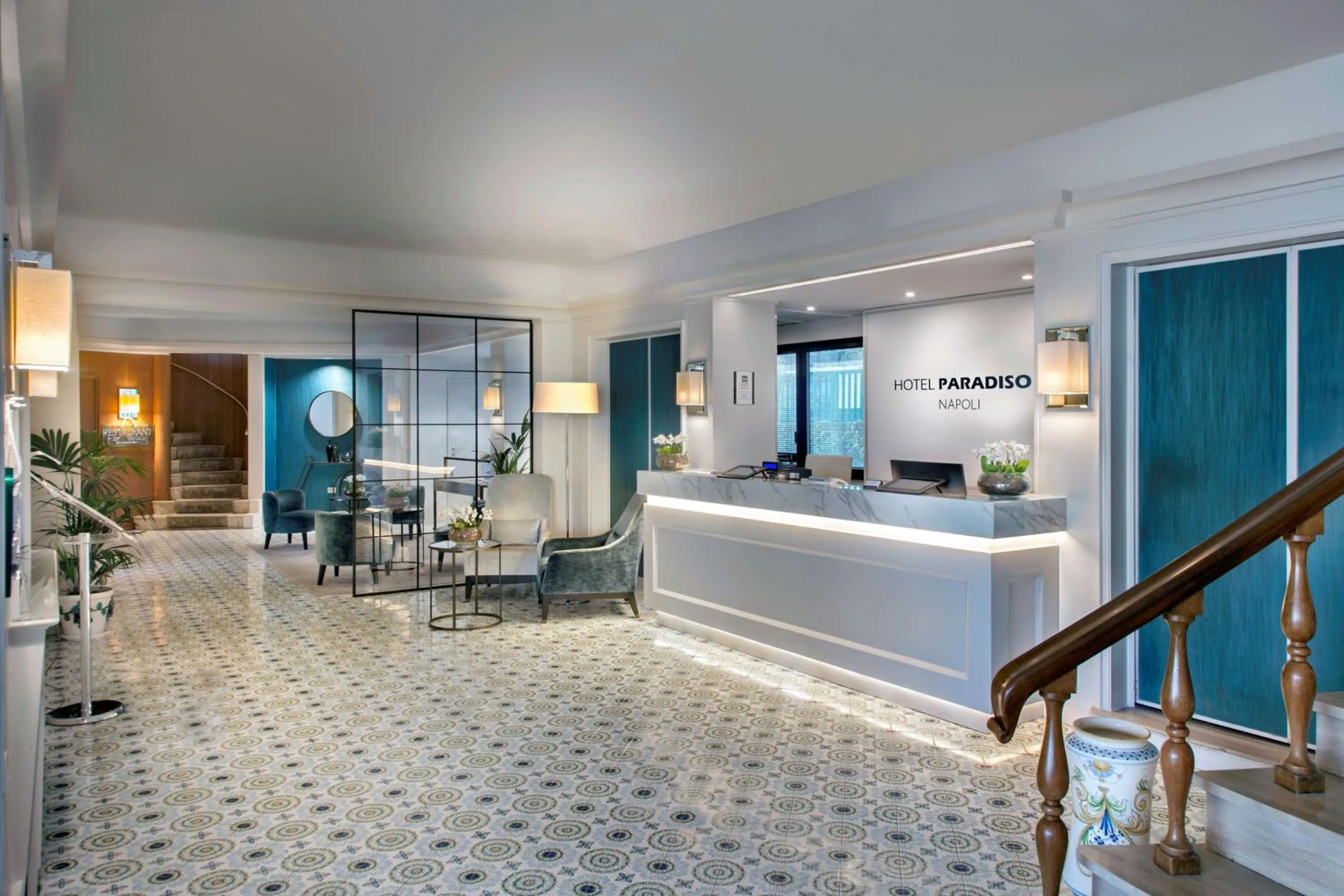 Lobby or reception in BW Signature Collection Hotel Paradiso