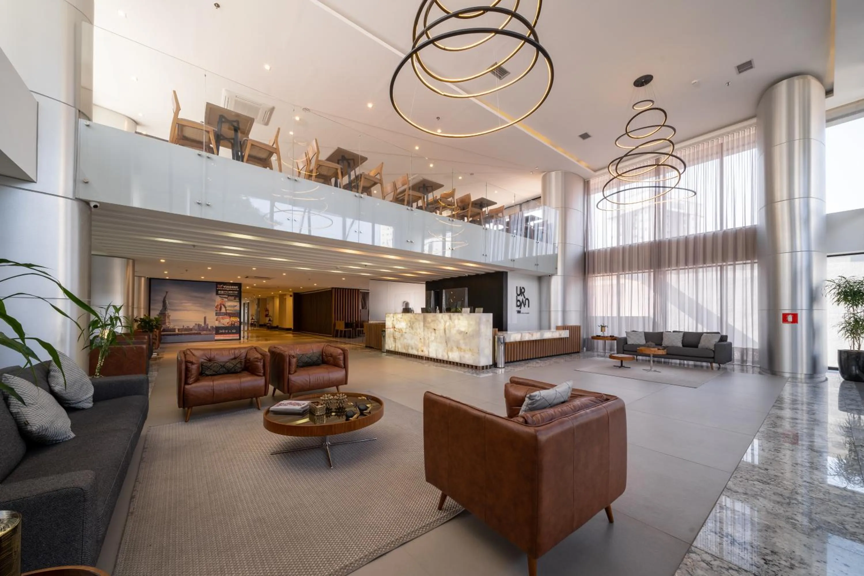 Lobby or reception in URBAN by UNU Osasco Hotel