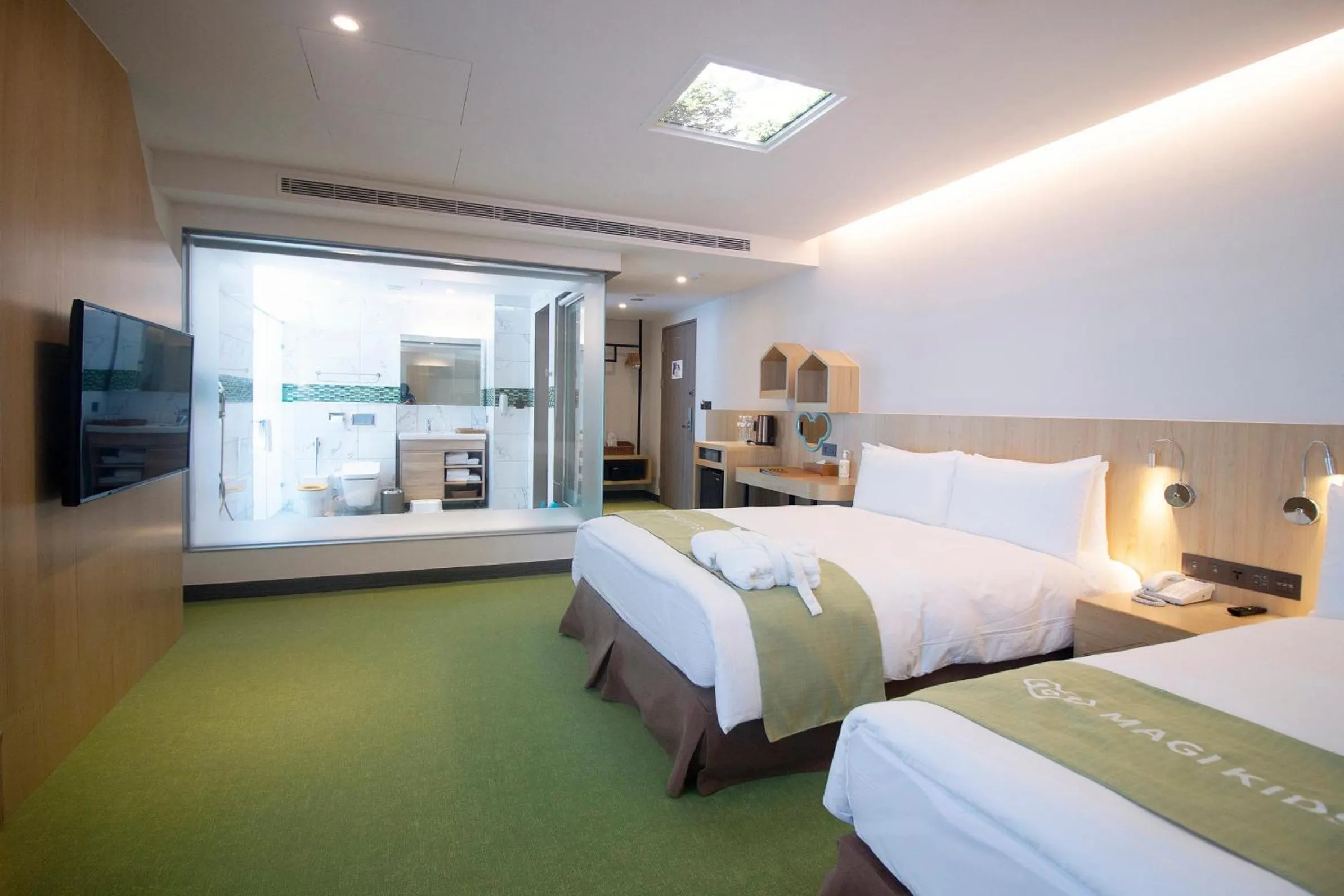 Bed in CHECK inn MAGI Kids Hotel