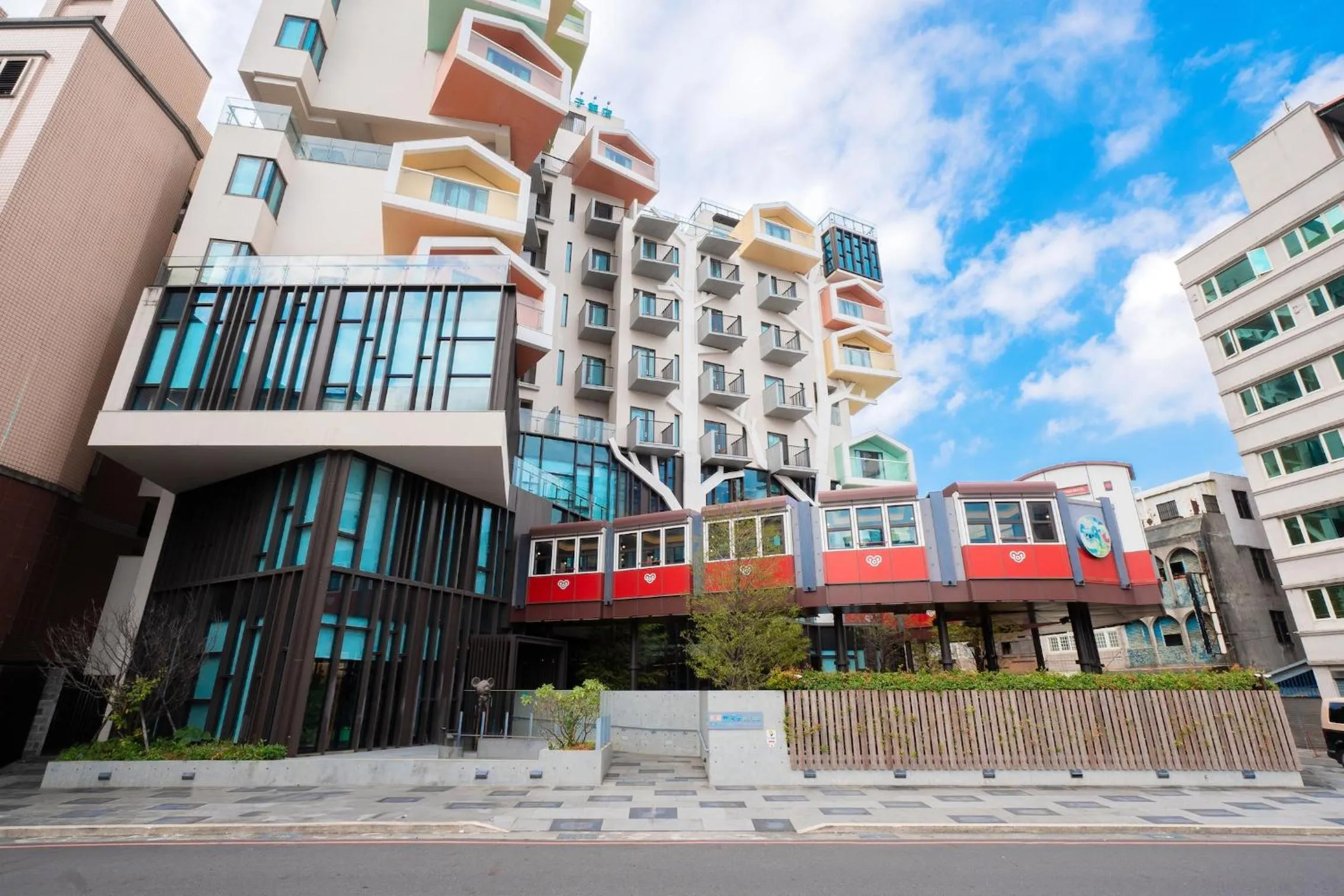 Property building in CHECK inn MAGI Kids Hotel