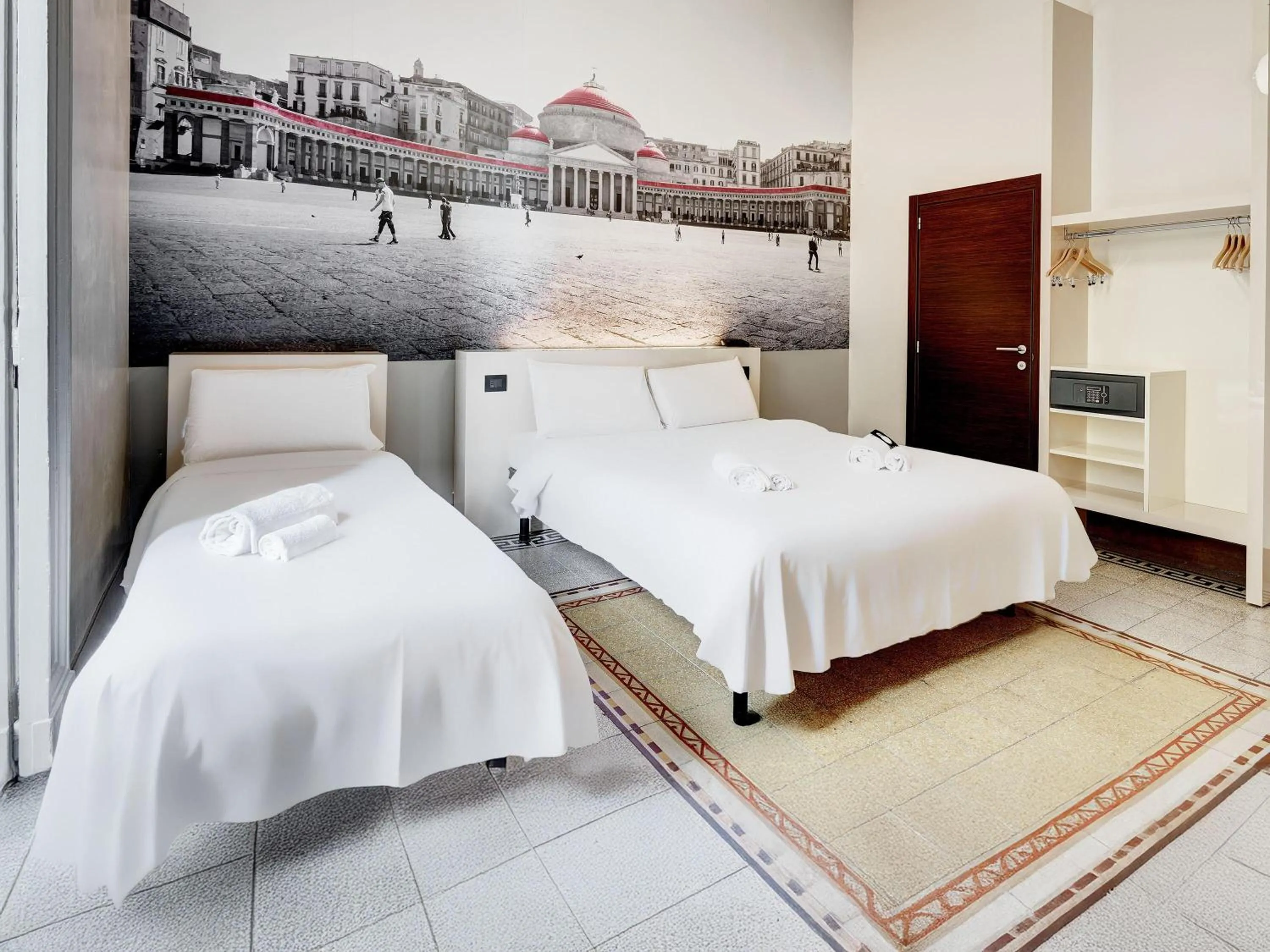 Photo of the whole room, Bed in B&B Hotel Napoli