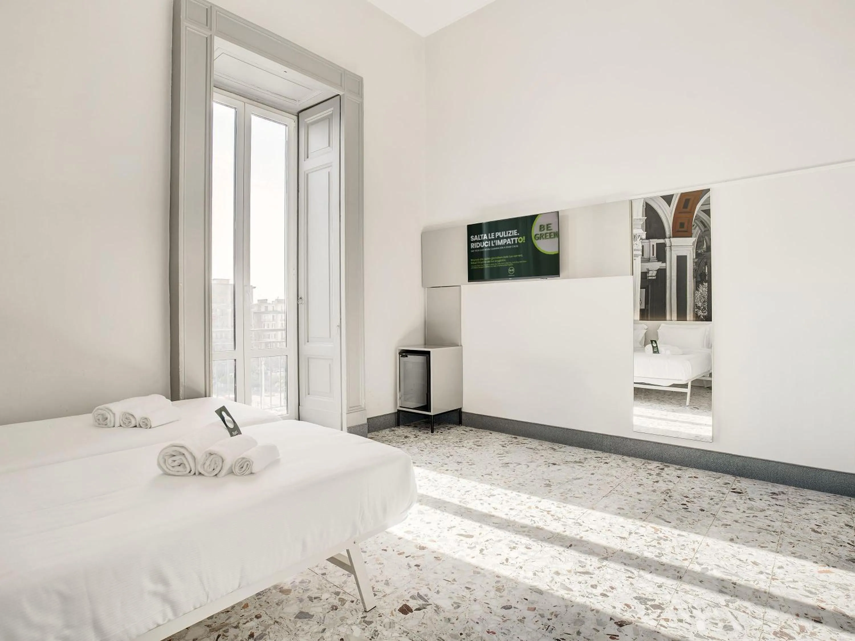 Photo of the whole room, Bed in B&B Hotel Napoli