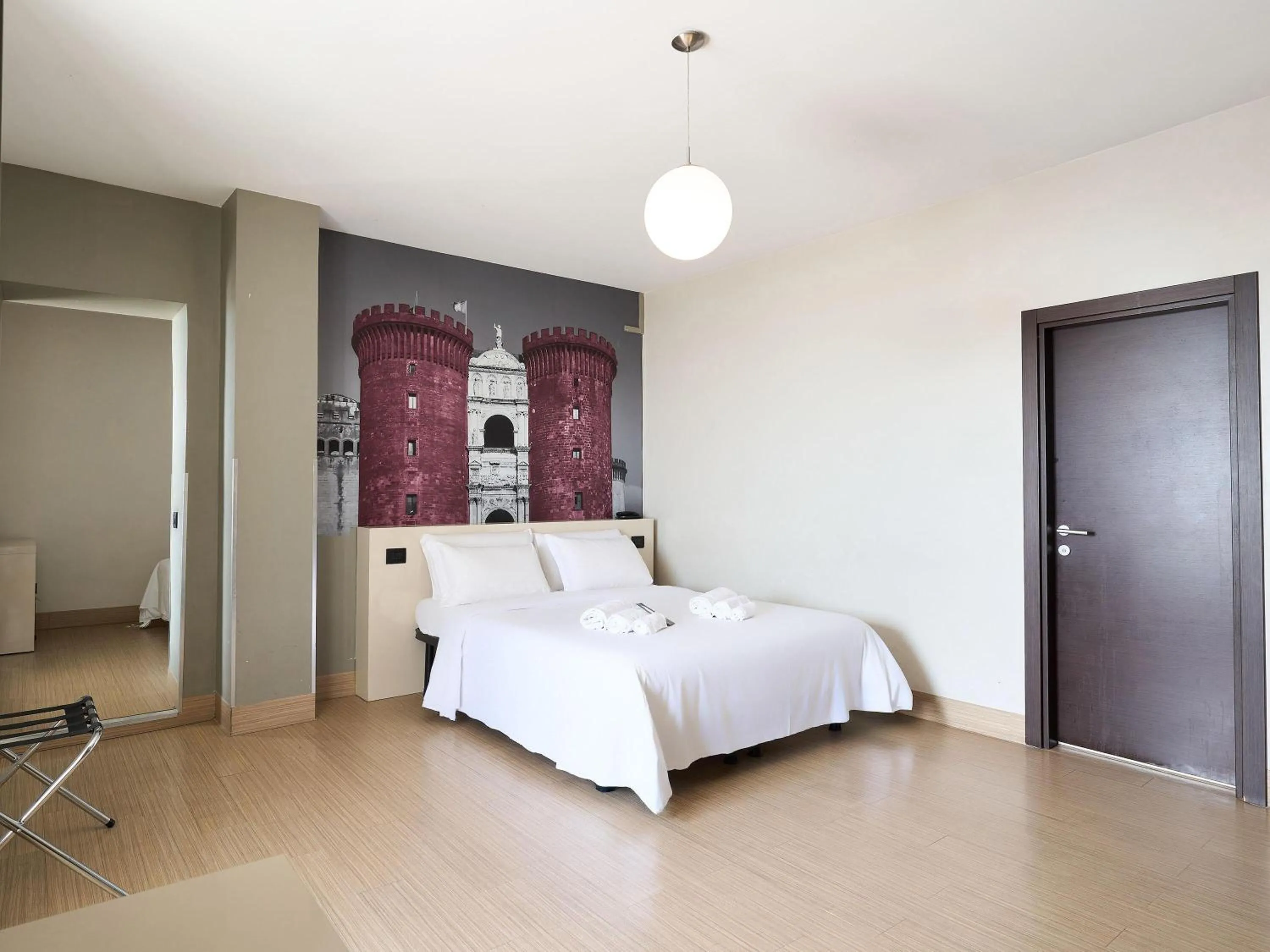 Photo of the whole room, Bed in B&B Hotel Napoli