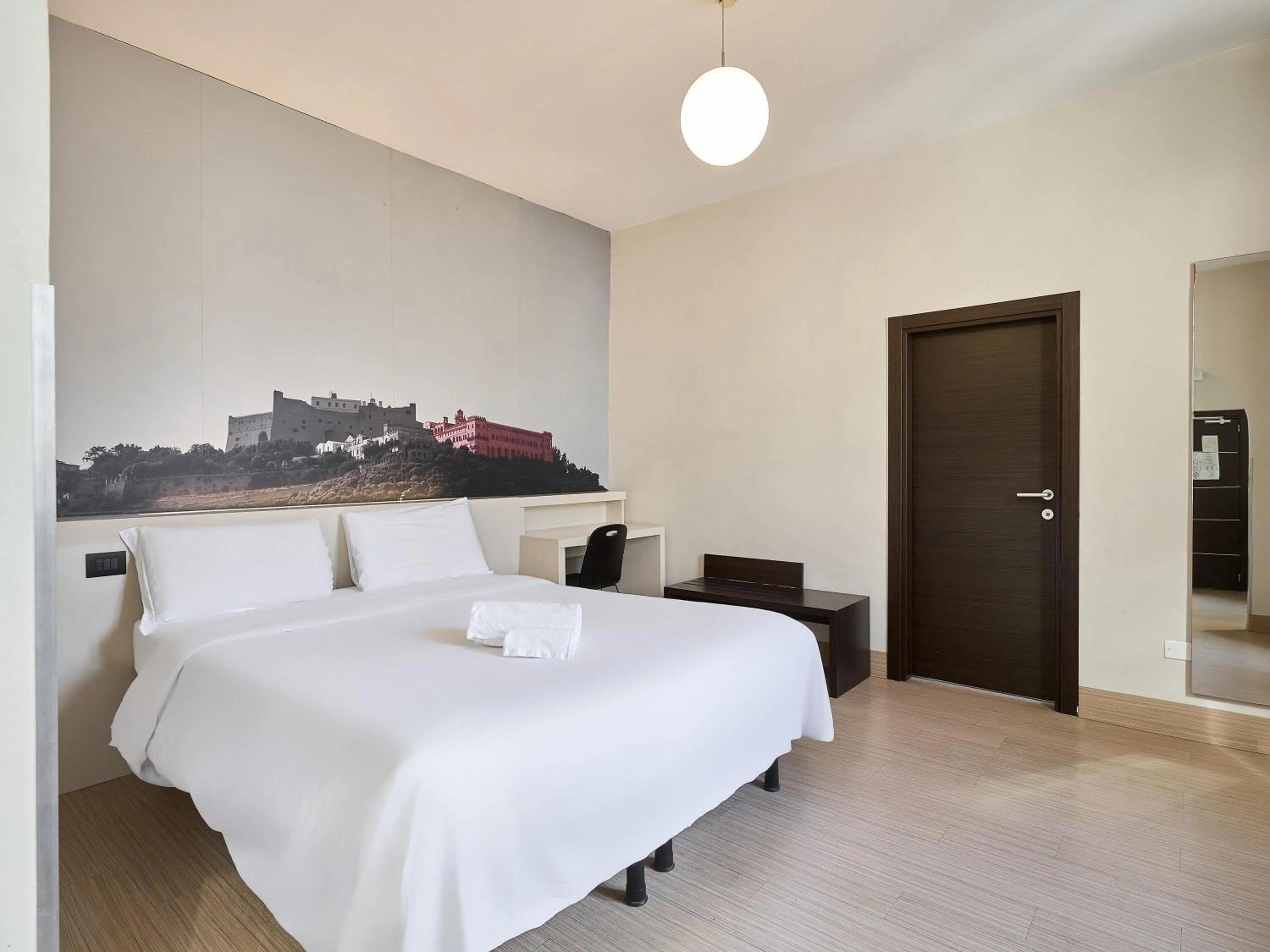 Photo of the whole room, Bed in B&B Hotel Napoli