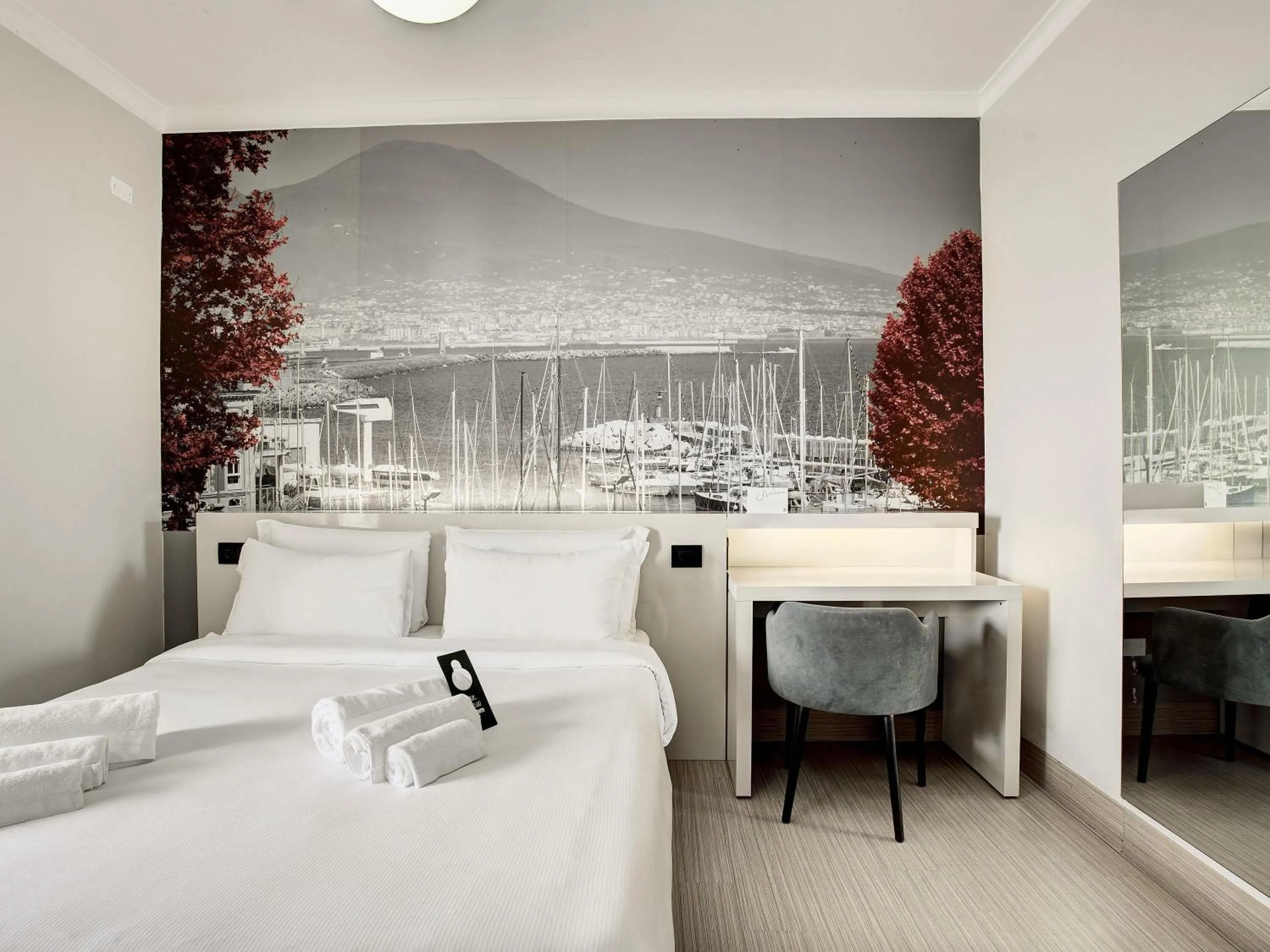 Photo of the whole room, Bed in B&B Hotel Napoli