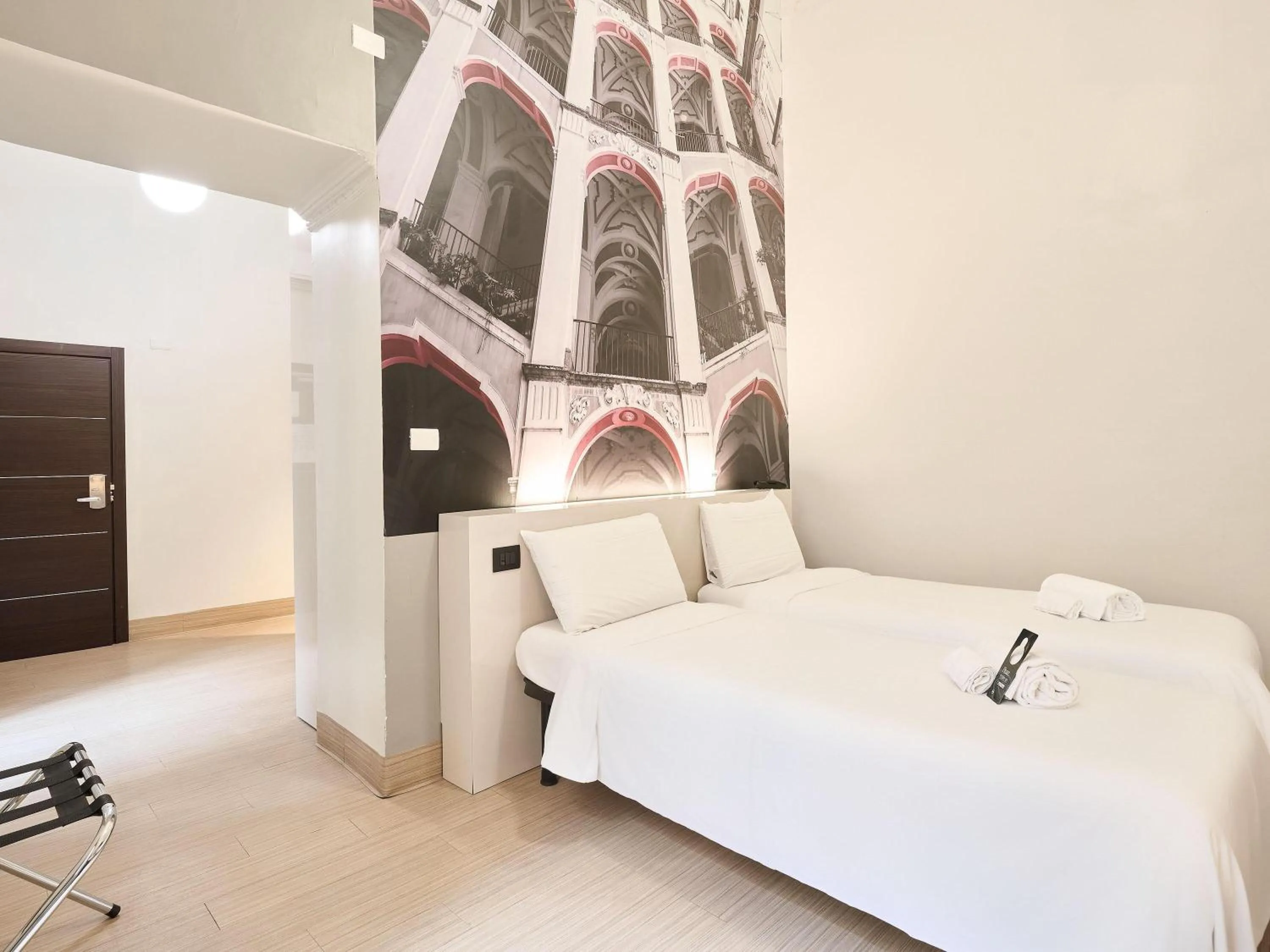 Photo of the whole room, Bed in B&B Hotel Napoli