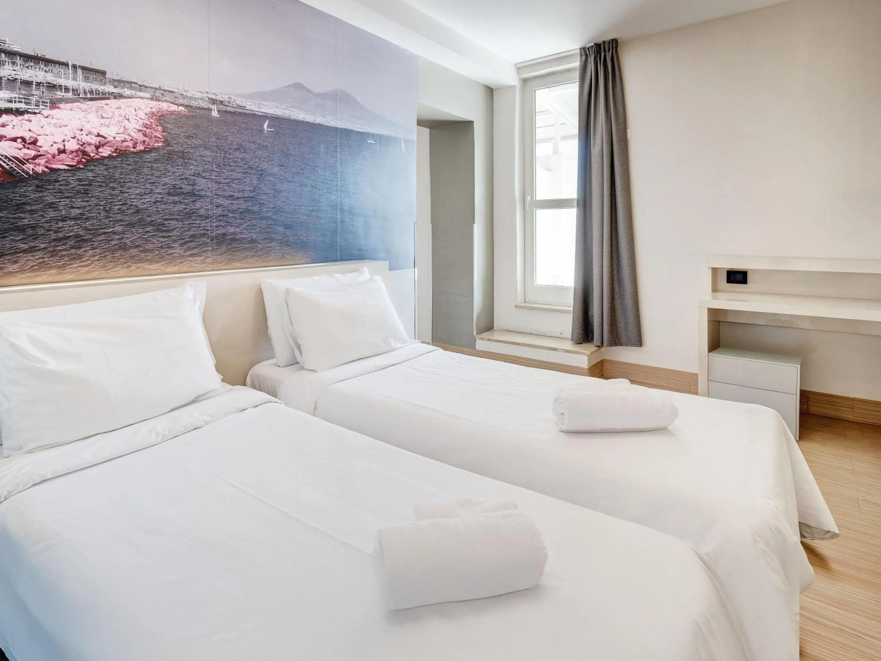 Photo of the whole room, Bed in B&B Hotel Napoli