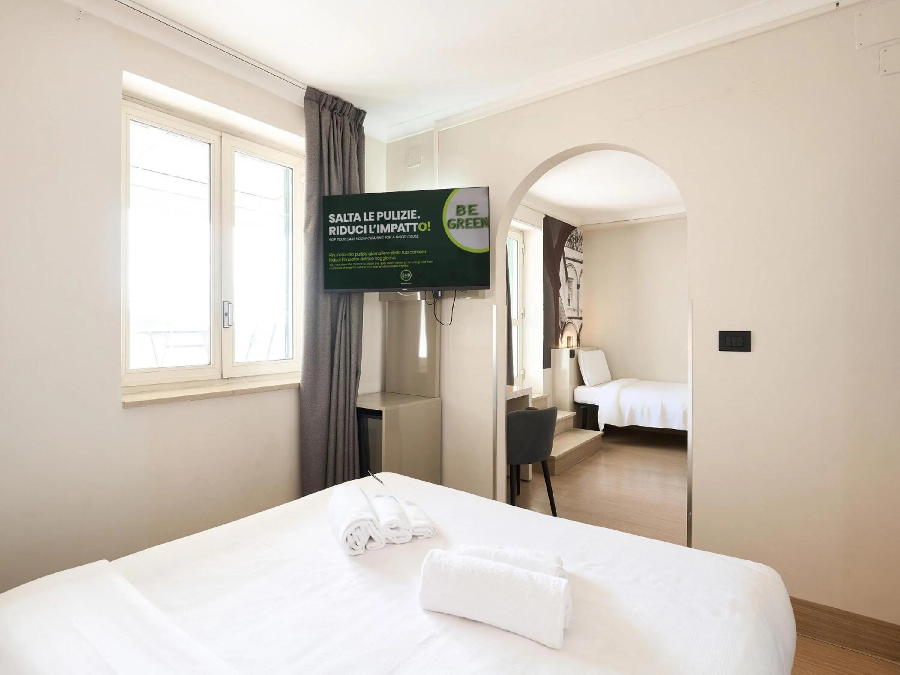 Photo of the whole room, Bed in B&B Hotel Napoli