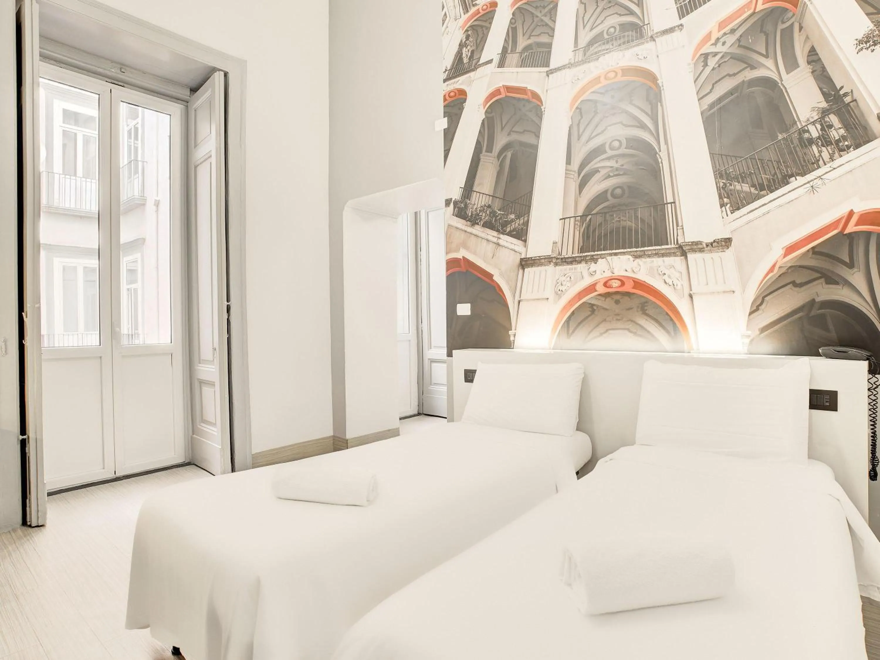 Photo of the whole room, Bed in B&B Hotel Napoli