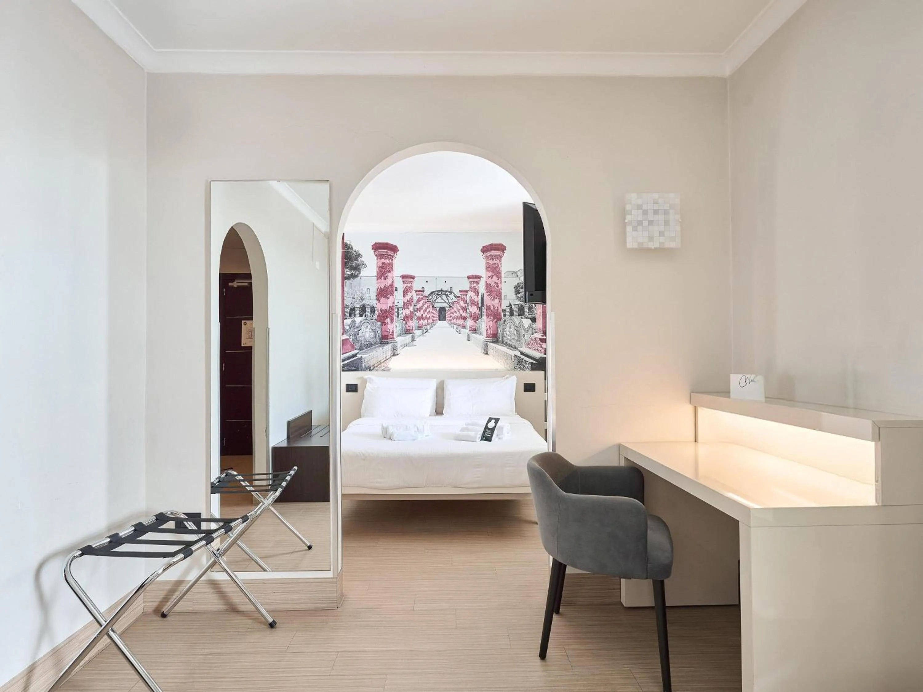 Photo of the whole room, Bed in B&B Hotel Napoli