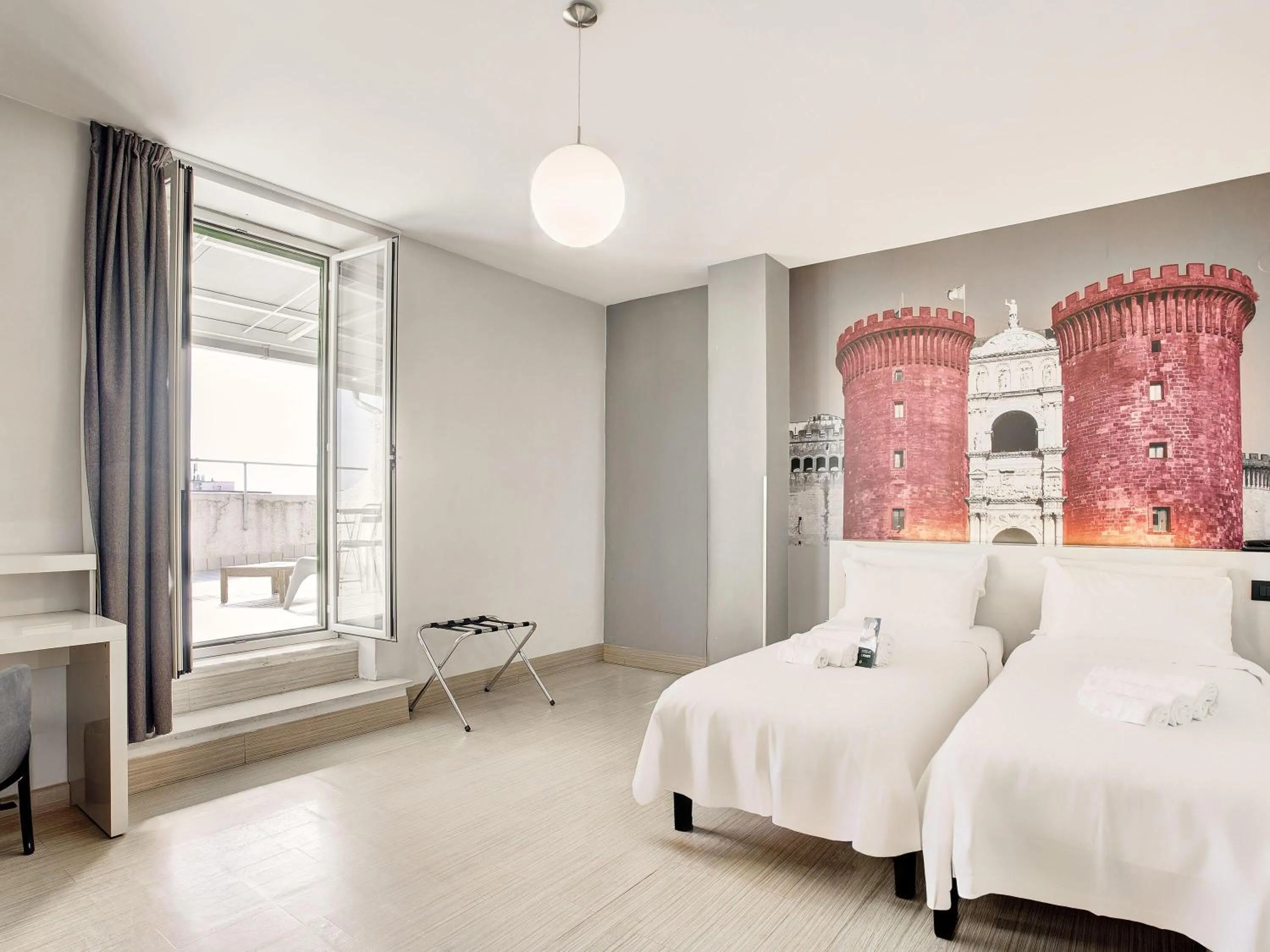 Photo of the whole room, Bed in B&B Hotel Napoli