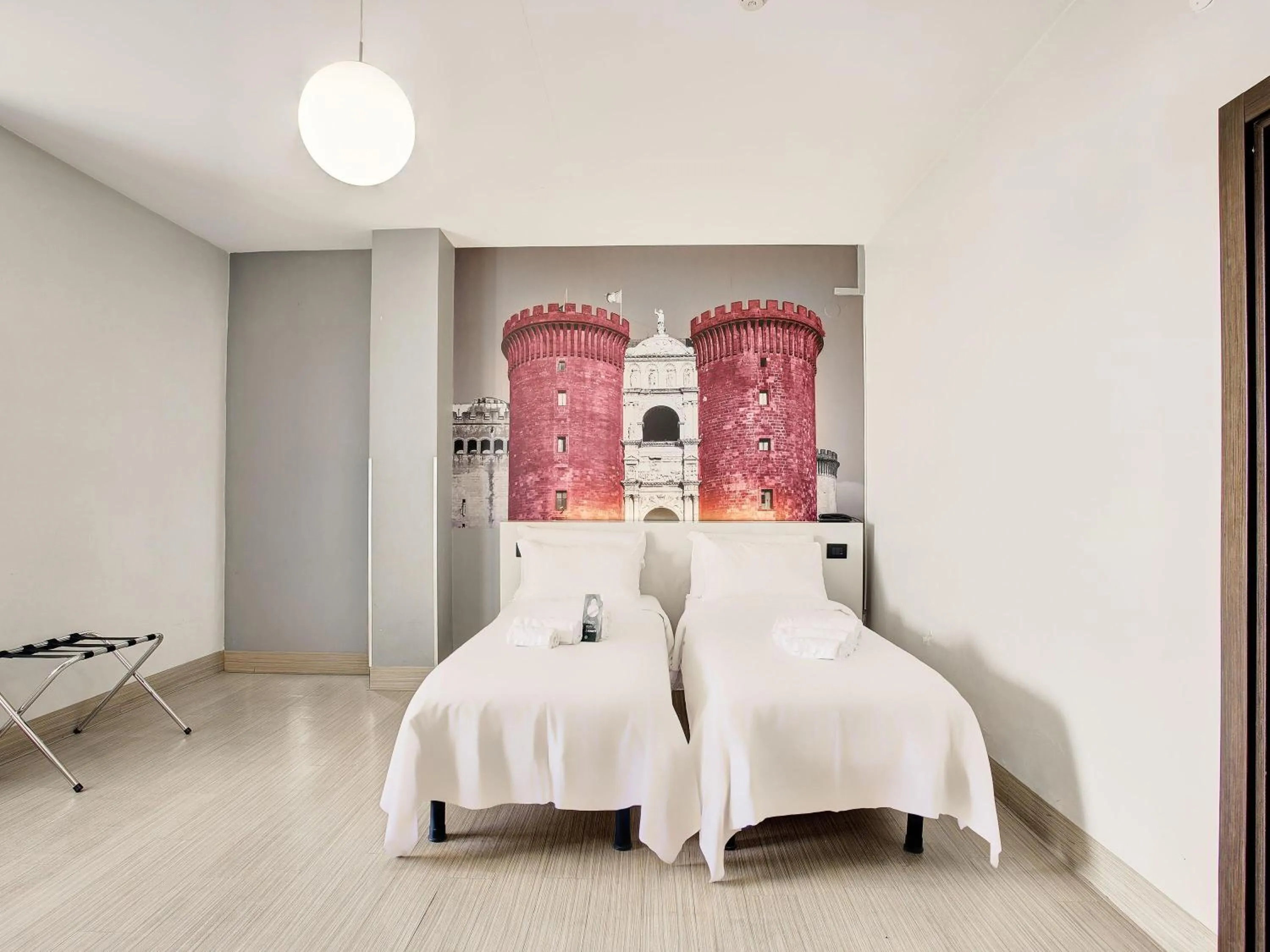 Photo of the whole room, Bed in B&B Hotel Napoli