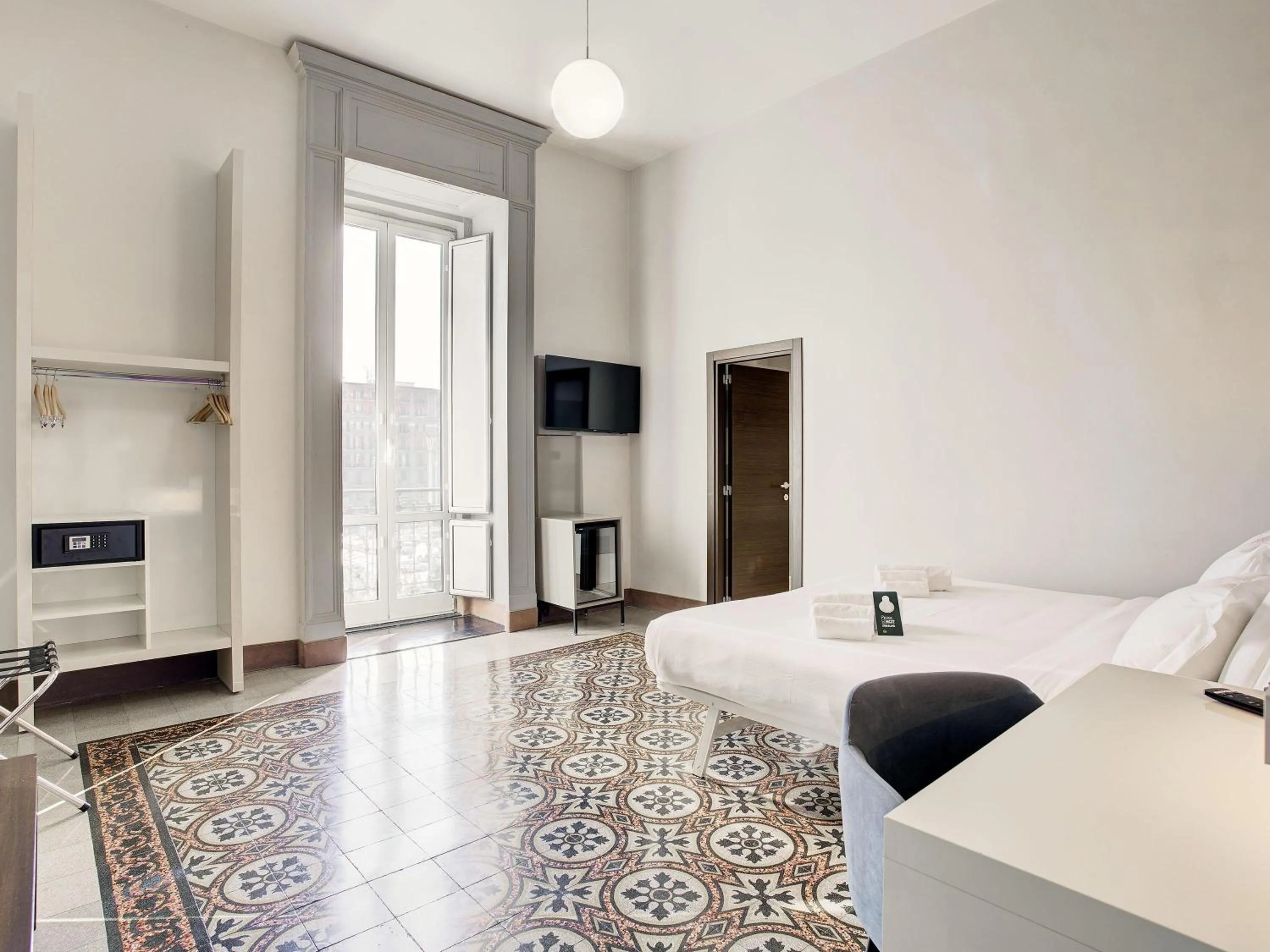 Photo of the whole room, Bed in B&B Hotel Napoli