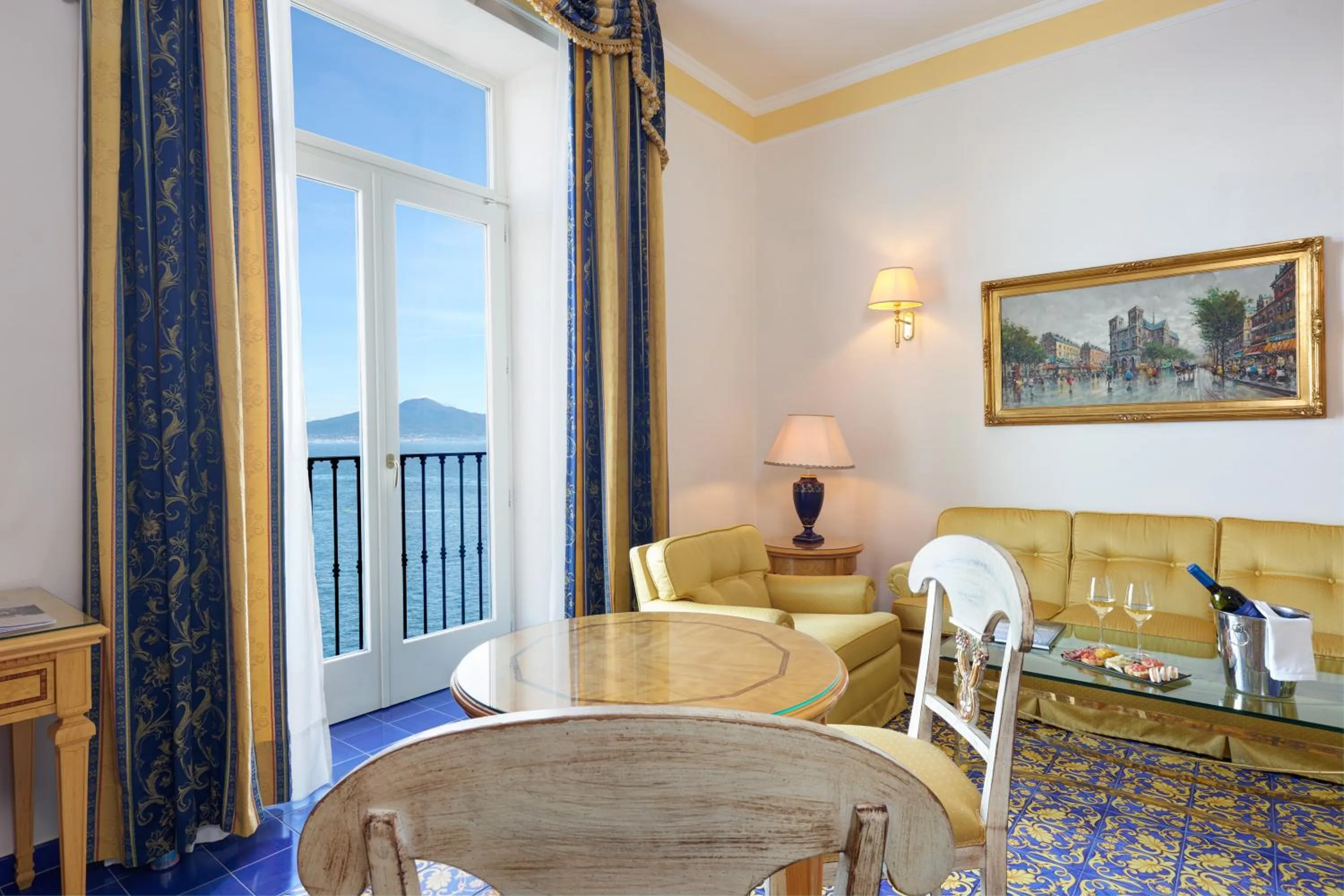 Living room in Imperial Hotel Tramontano