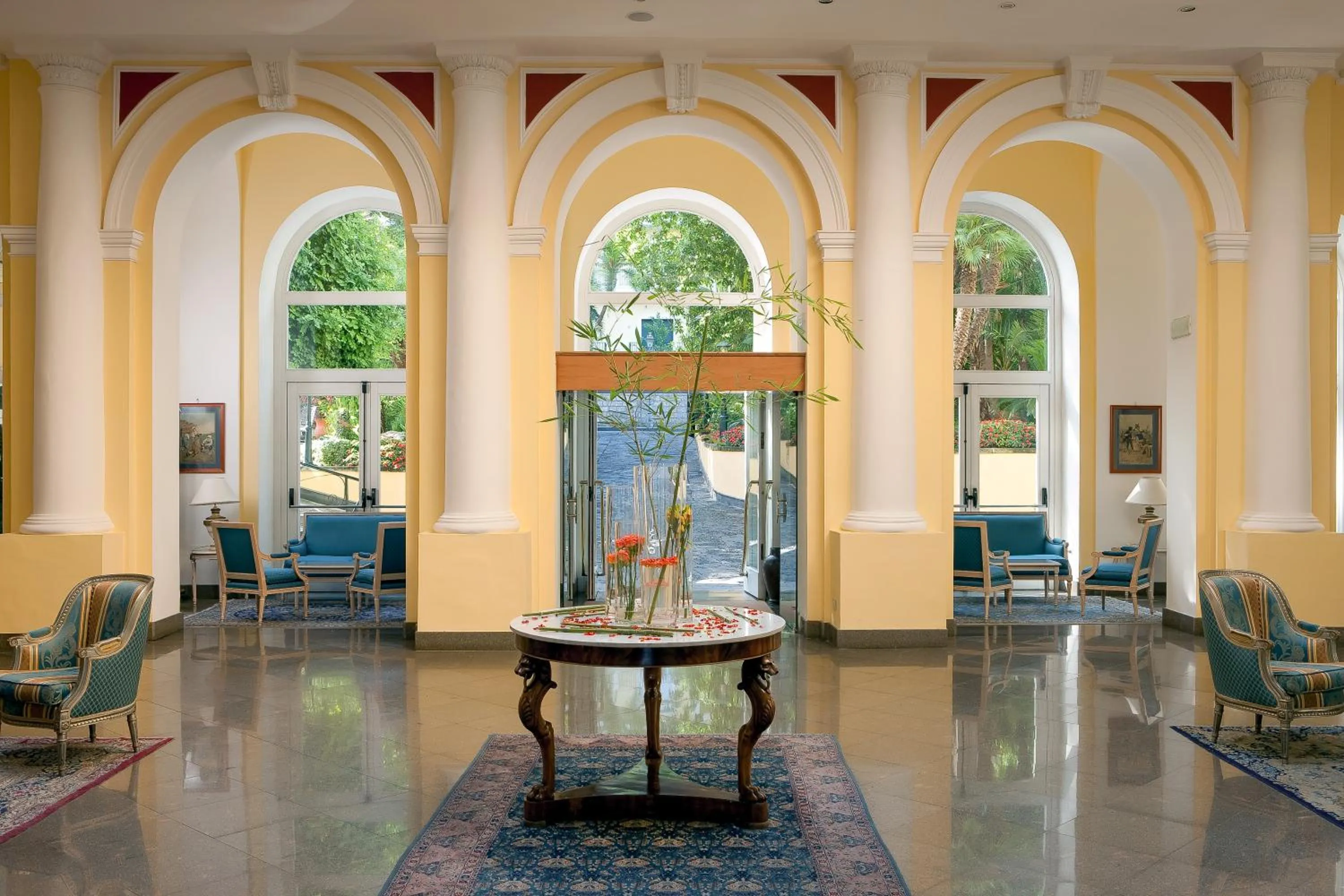 Lobby or reception in Imperial Hotel Tramontano