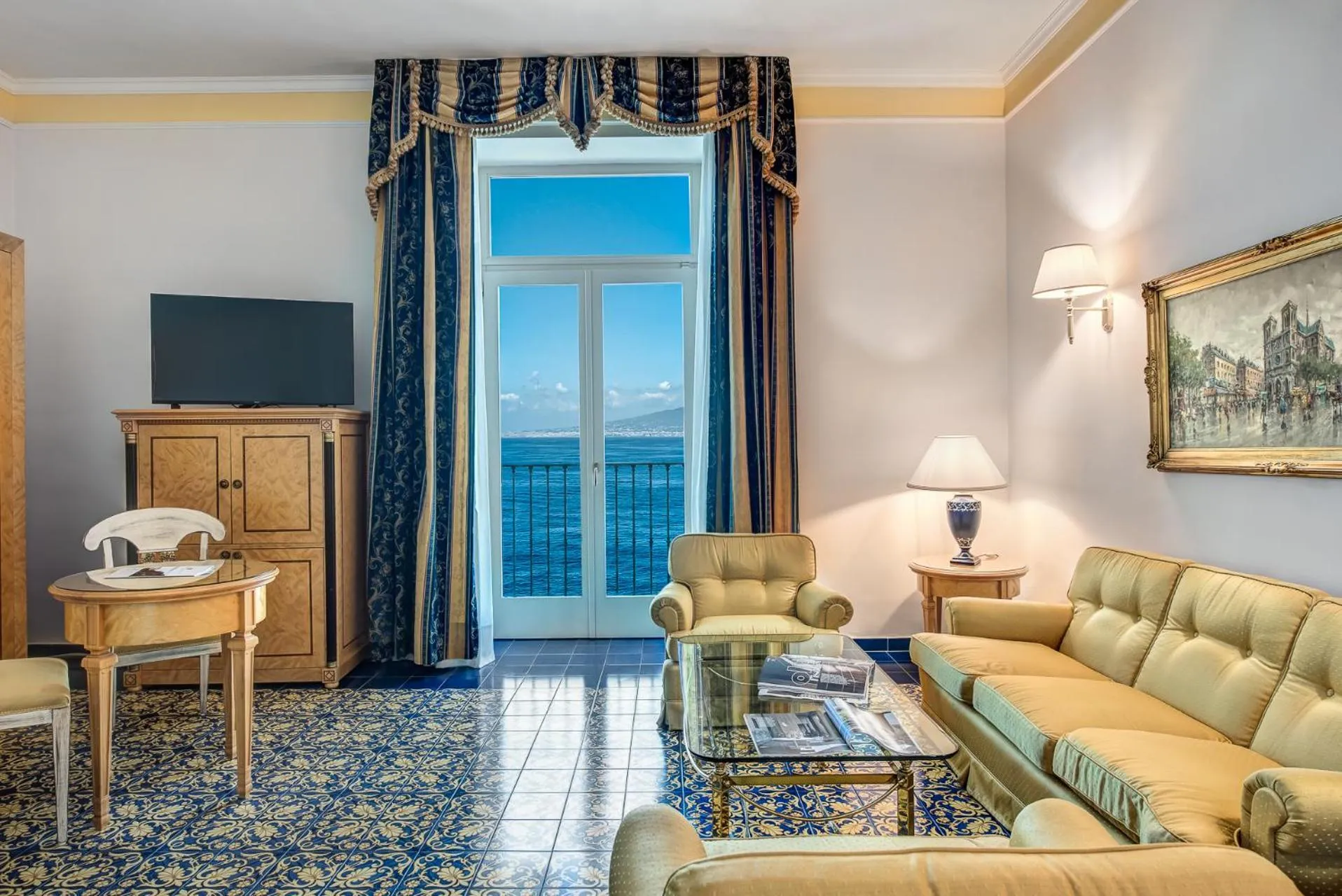 Living room in Imperial Hotel Tramontano