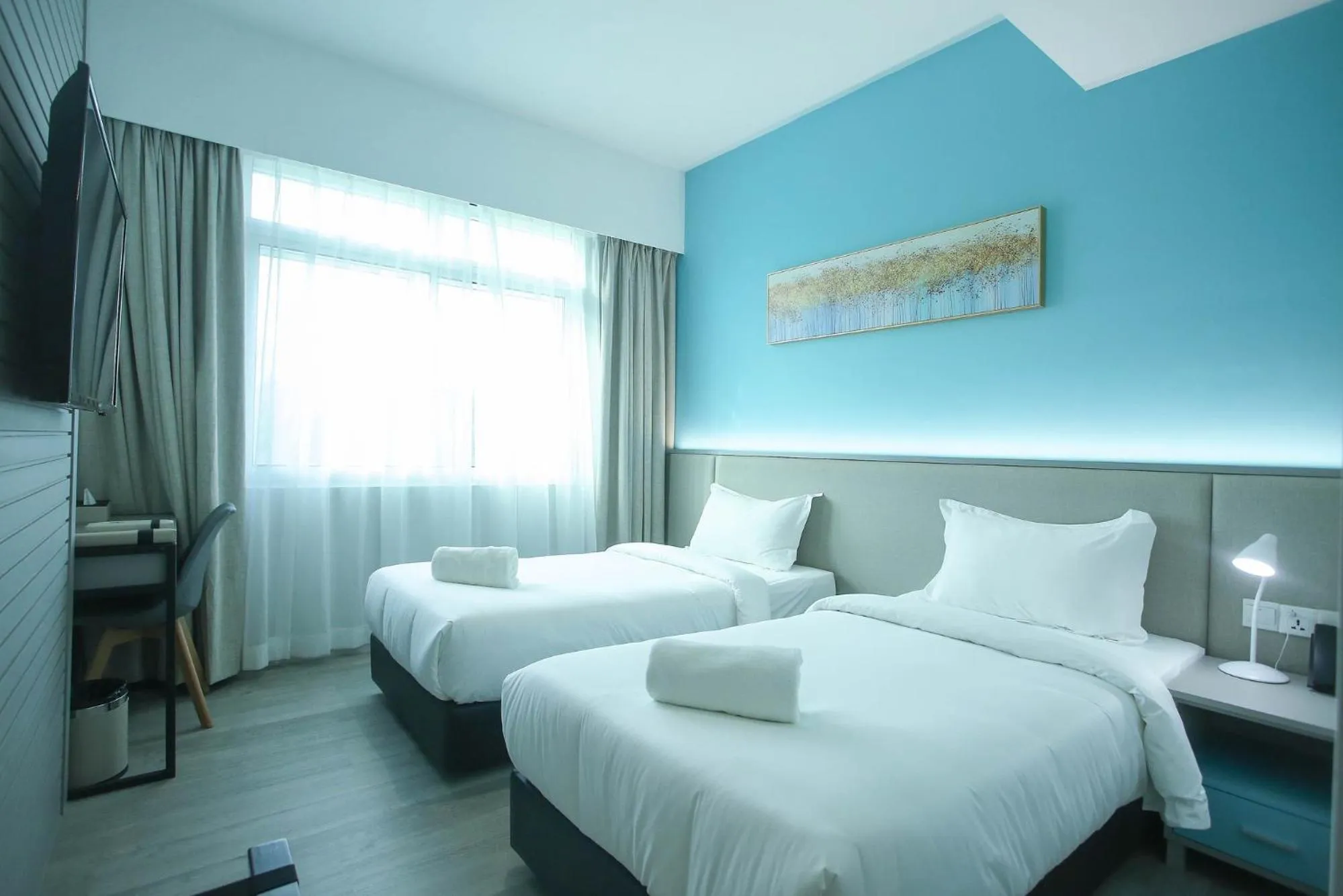 Bed in Stanton City Hotel