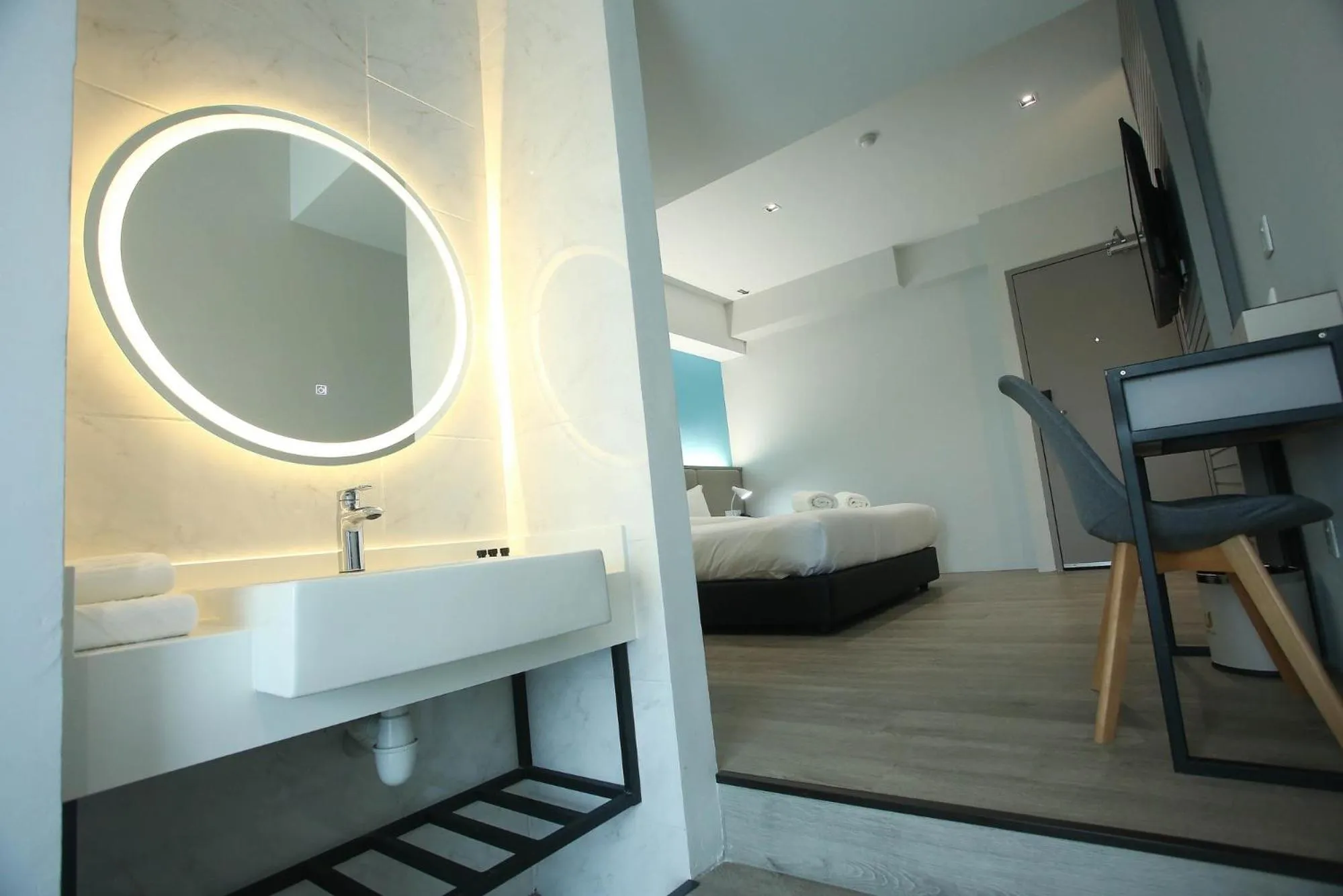 Bed in Stanton City Hotel