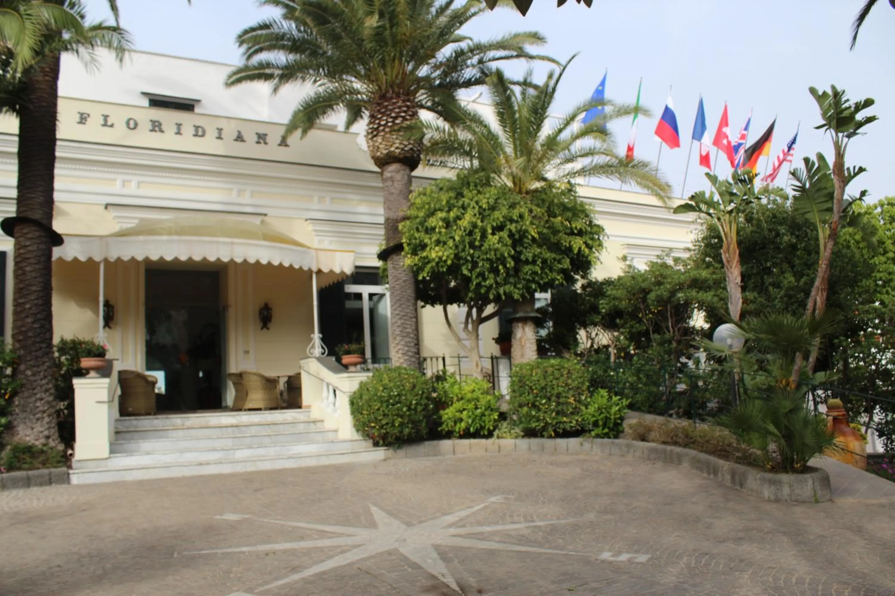 Facade/entrance in Hotel Floridiana Terme