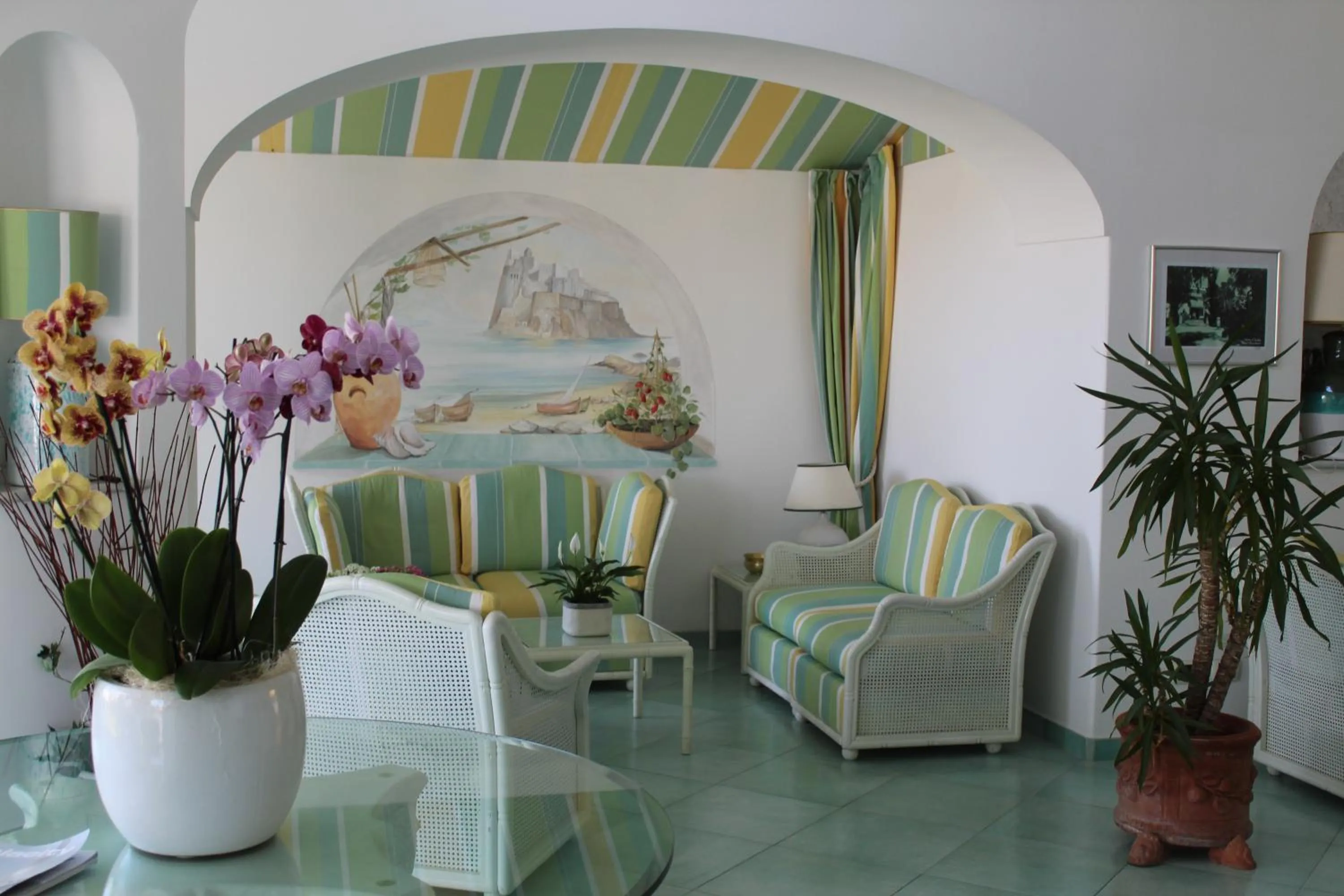 Lobby or reception in Hotel Floridiana Terme