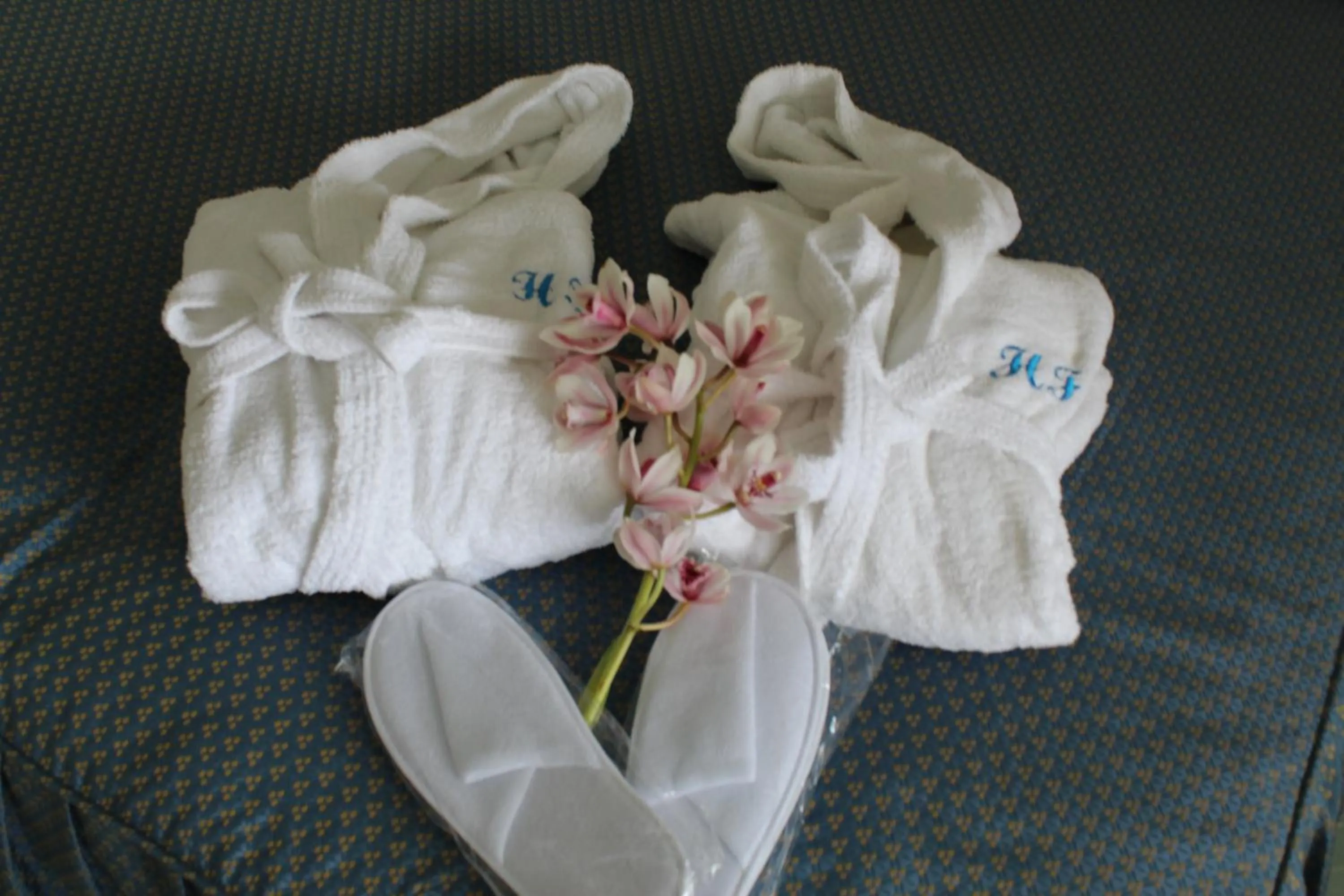 Bed in Hotel Floridiana Terme