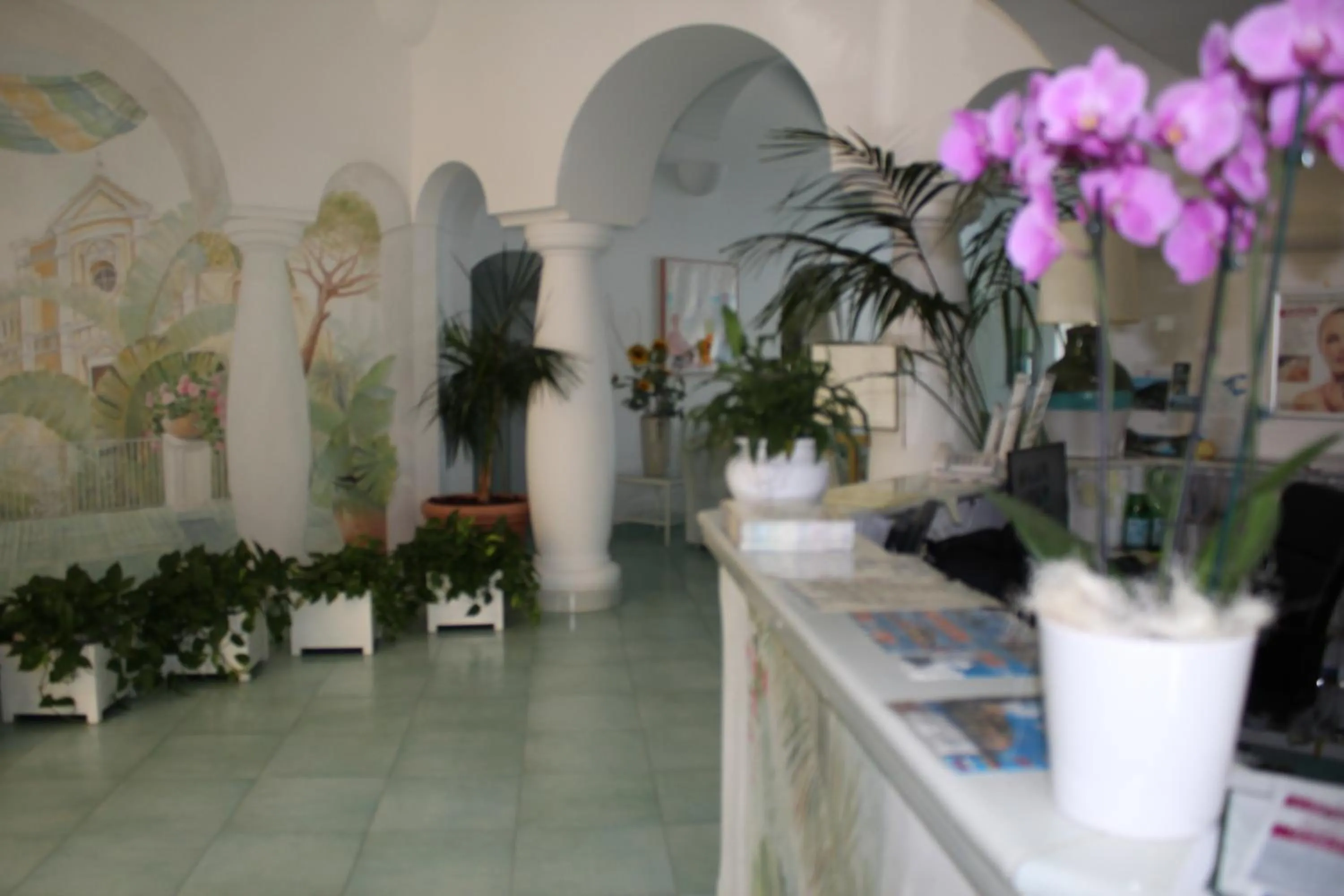 Lobby or reception in Hotel Floridiana Terme