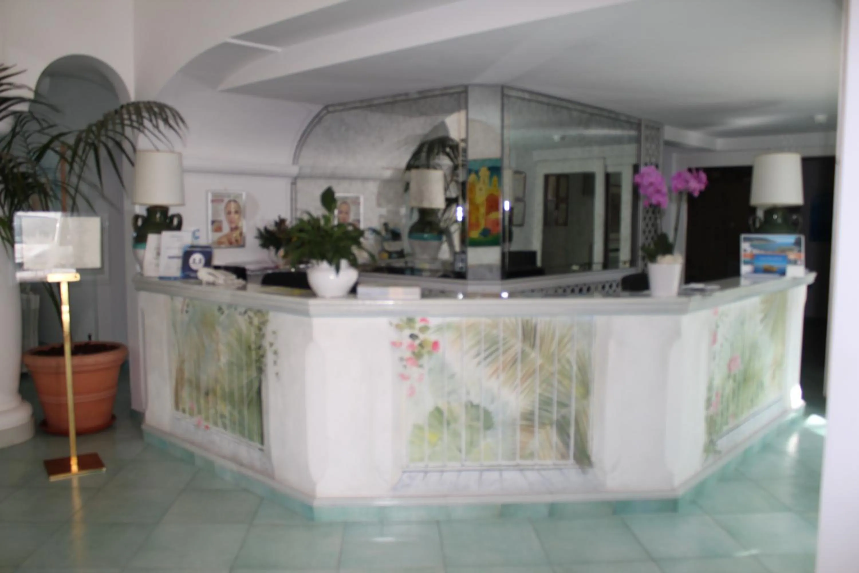 Lobby or reception in Hotel Floridiana Terme